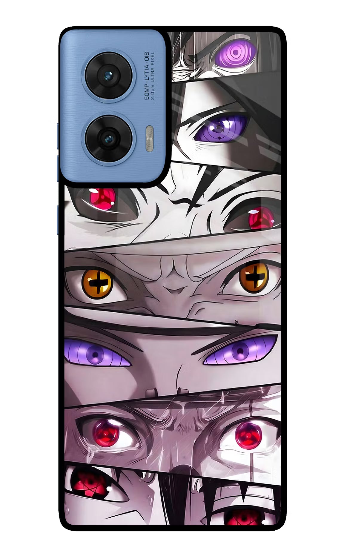 Naruto Anime Moto G96 5G Back Cover - Naruto Anime Moto G96 5G Glass Case Back Cover by Casekaro Naruto Anime Moto G96 5G Glass Case Back Cover by Casekaro