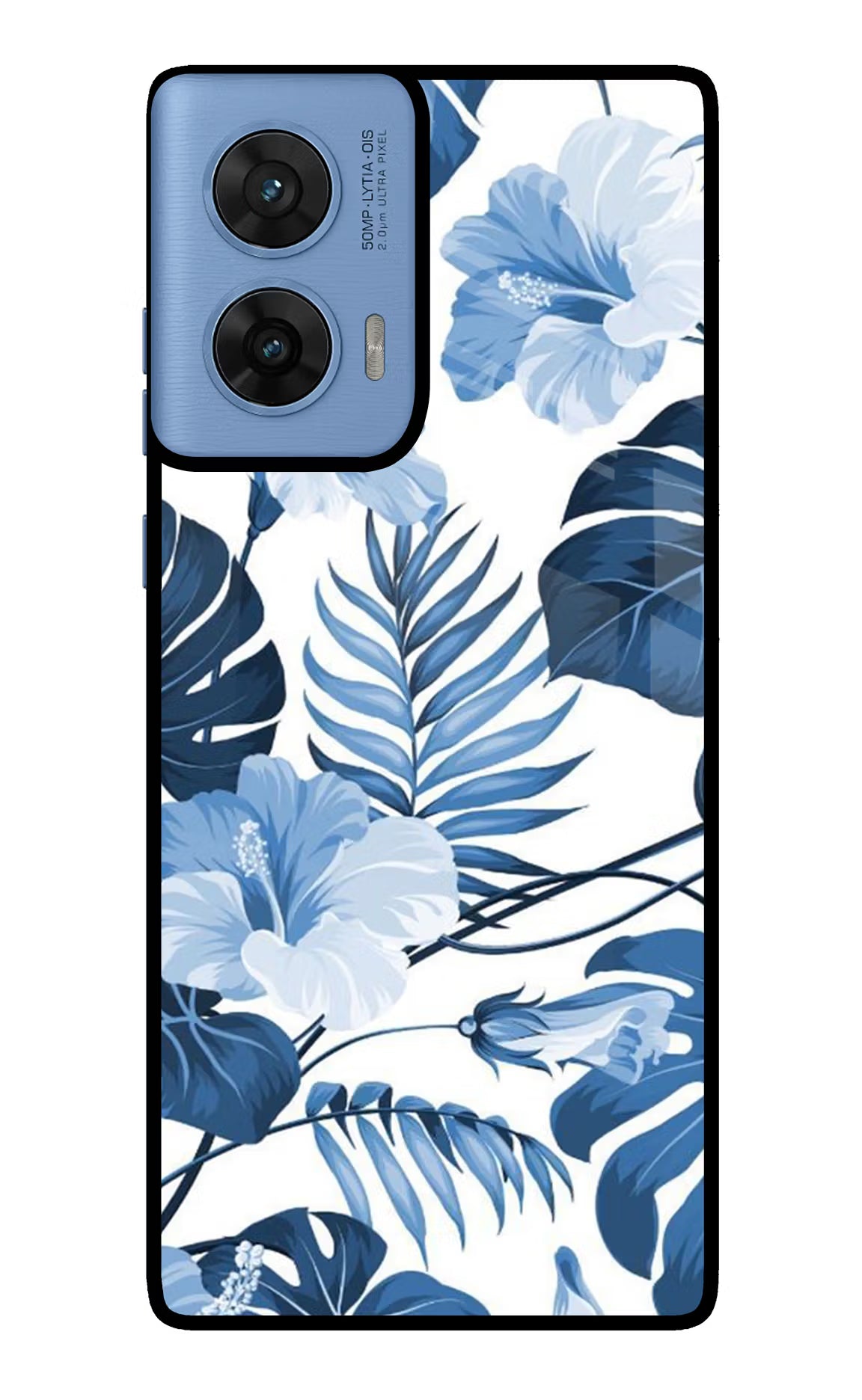 Fabric Art Moto G96 5G Back Cover - Fabric Art Moto G96 5G Glass Case Back Cover by Casekaro Fabric Art Moto G96 5G Glass Case Back Cover by Casekaro