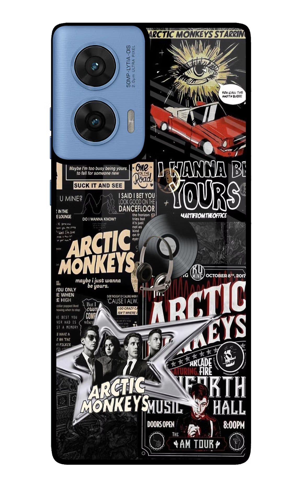 Arctic Monkeys Moto G96 5G Glass Case - Arctic Monkeys Moto G96 5G Glass Case Arctic Monkeys Moto G96 5G Glass Case