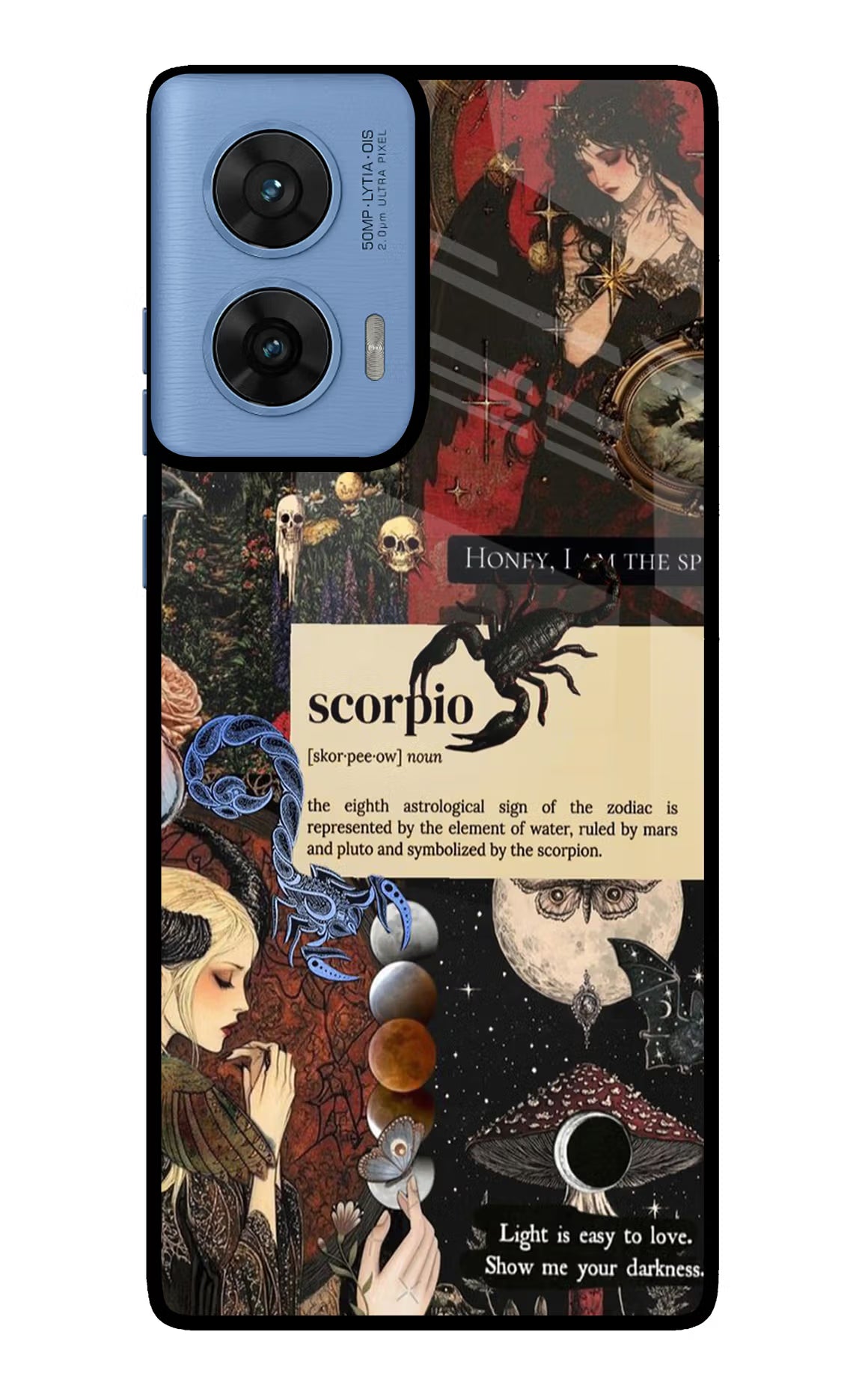 Scorpio Zodiac Moto G96 5G Glass Case - Scorpio Zodiac Moto G96 5G Glass Case Scorpio Zodiac Moto G96 5G Glass Case