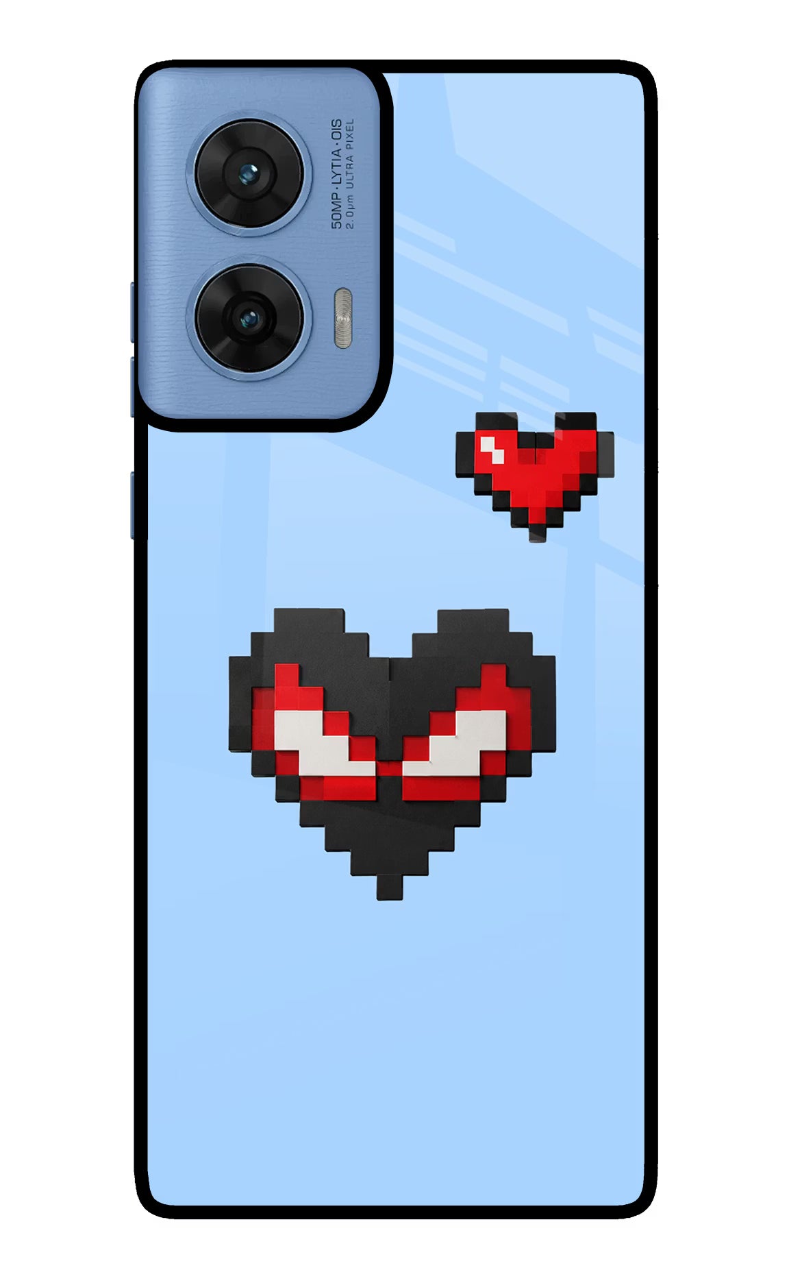 Peter Heart Moto G96 5G Glass Case - Peter Heart Moto G96 5G Glass Case Peter Heart Moto G96 5G Glass Case