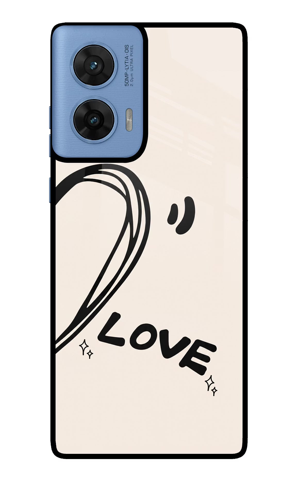 Soul Line Moto G96 5G Glass Case - Soul Line Moto G96 5G Glass Case Soul Line Moto G96 5G Glass Case