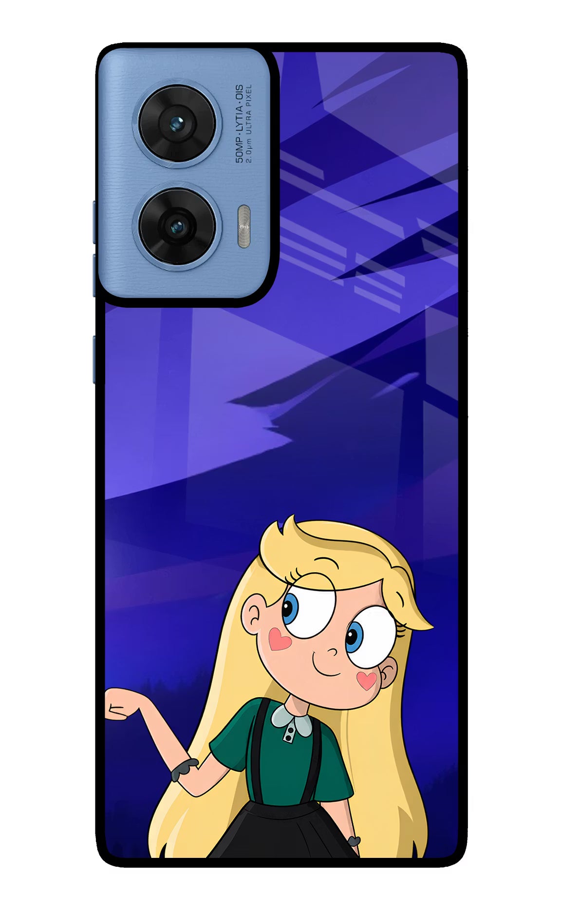 Star Glow Moto G96 5G Glass Case - Star Glow Moto G96 5G Glass Case Star Glow Moto G96 5G Glass Case