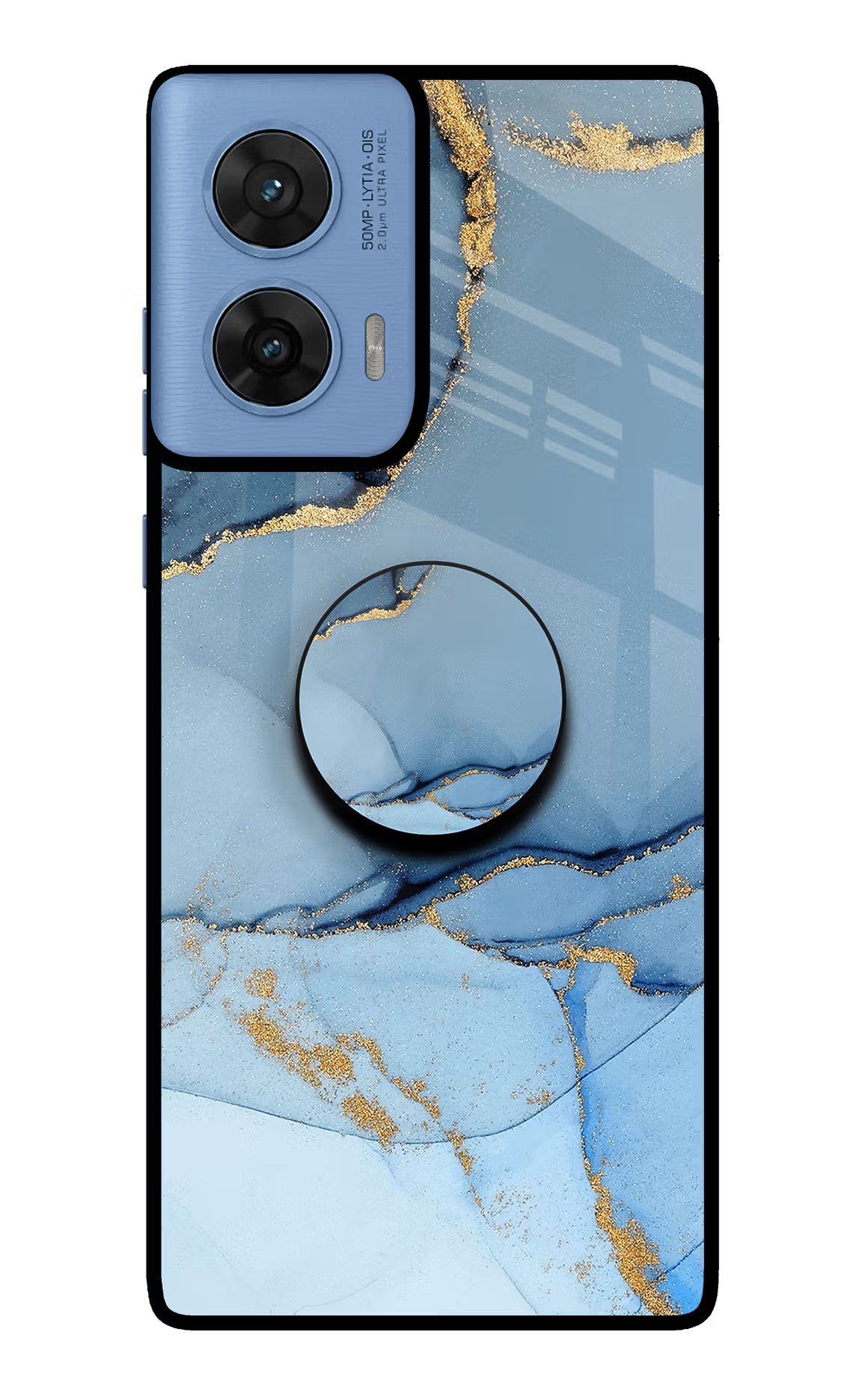 Blue Marble Moto G96 5G Pop Case by Casekaro