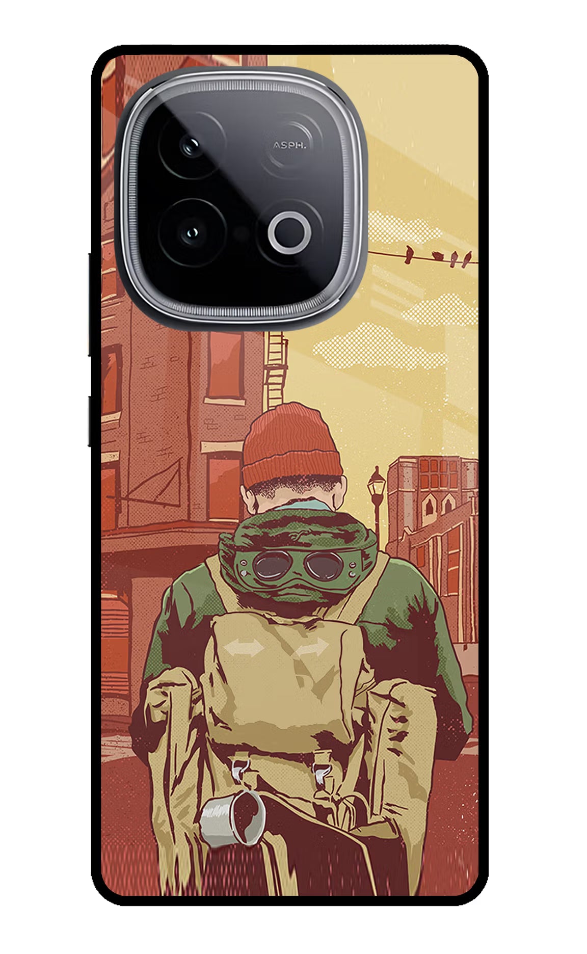 Adventurous iQOO Neo 10 Glass Case - Adventurous iQOO Neo 10 Glass Case Adventurous iQOO Neo 10 Glass Case