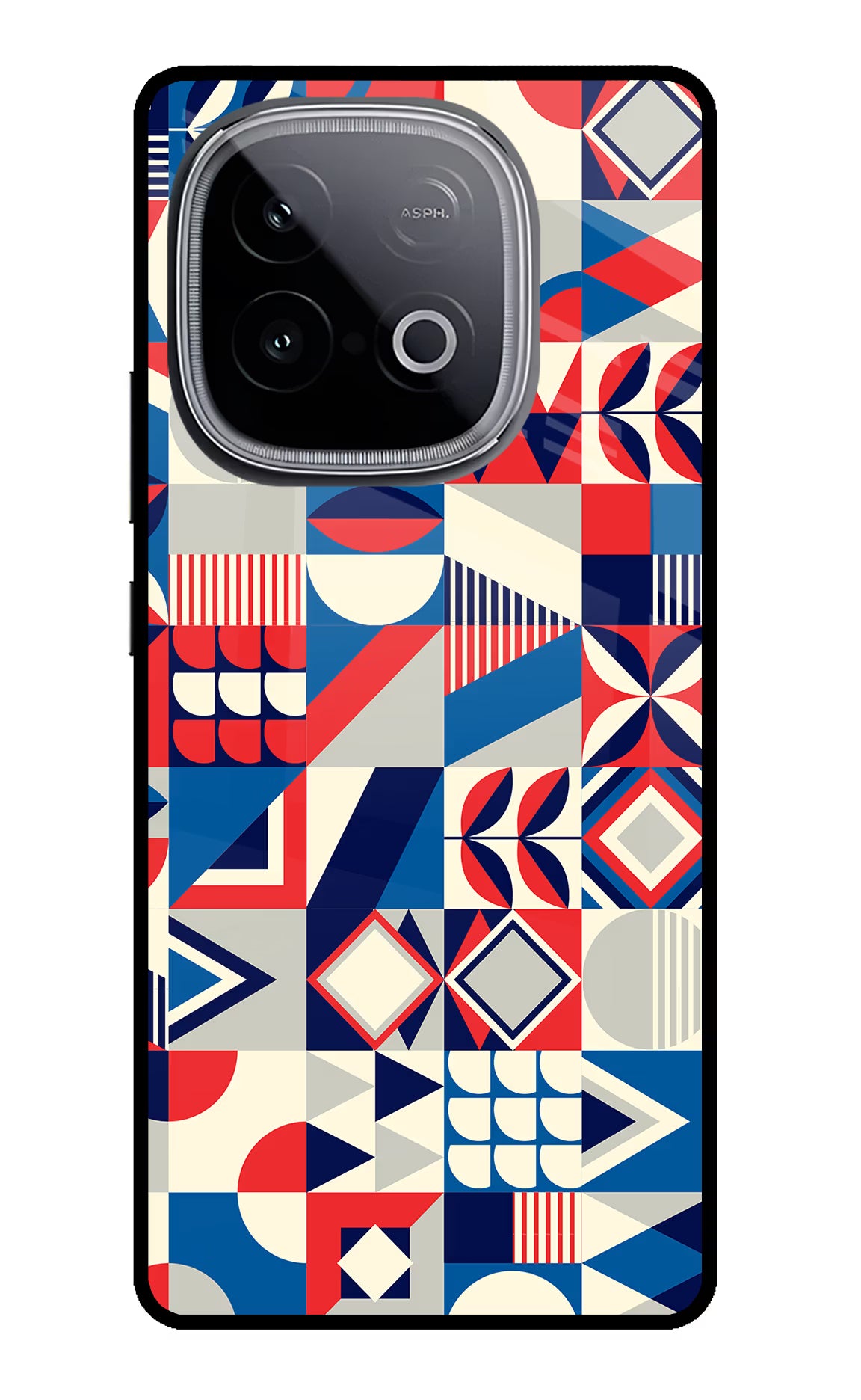 Colorful Pattern iQOO Neo 10 Back Cover - Colorful Pattern iQOO Neo 10 Glass Case Back Cover by Casekaro Colorful Pattern iQOO Neo 10 Glass Case Back Cover by Casekaro