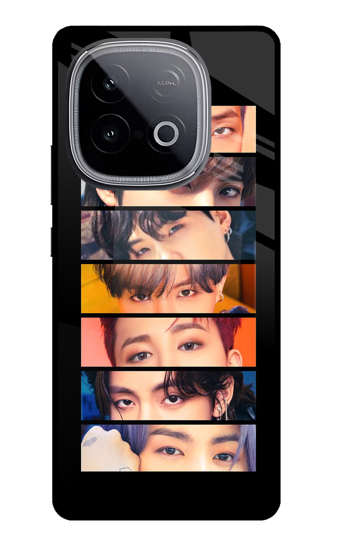 BTS Eyes iQOO Neo 10 Glass Case - BTS Eyes iQOO Neo 10 Glass Case BTS Eyes iQOO Neo 10 Glass Case