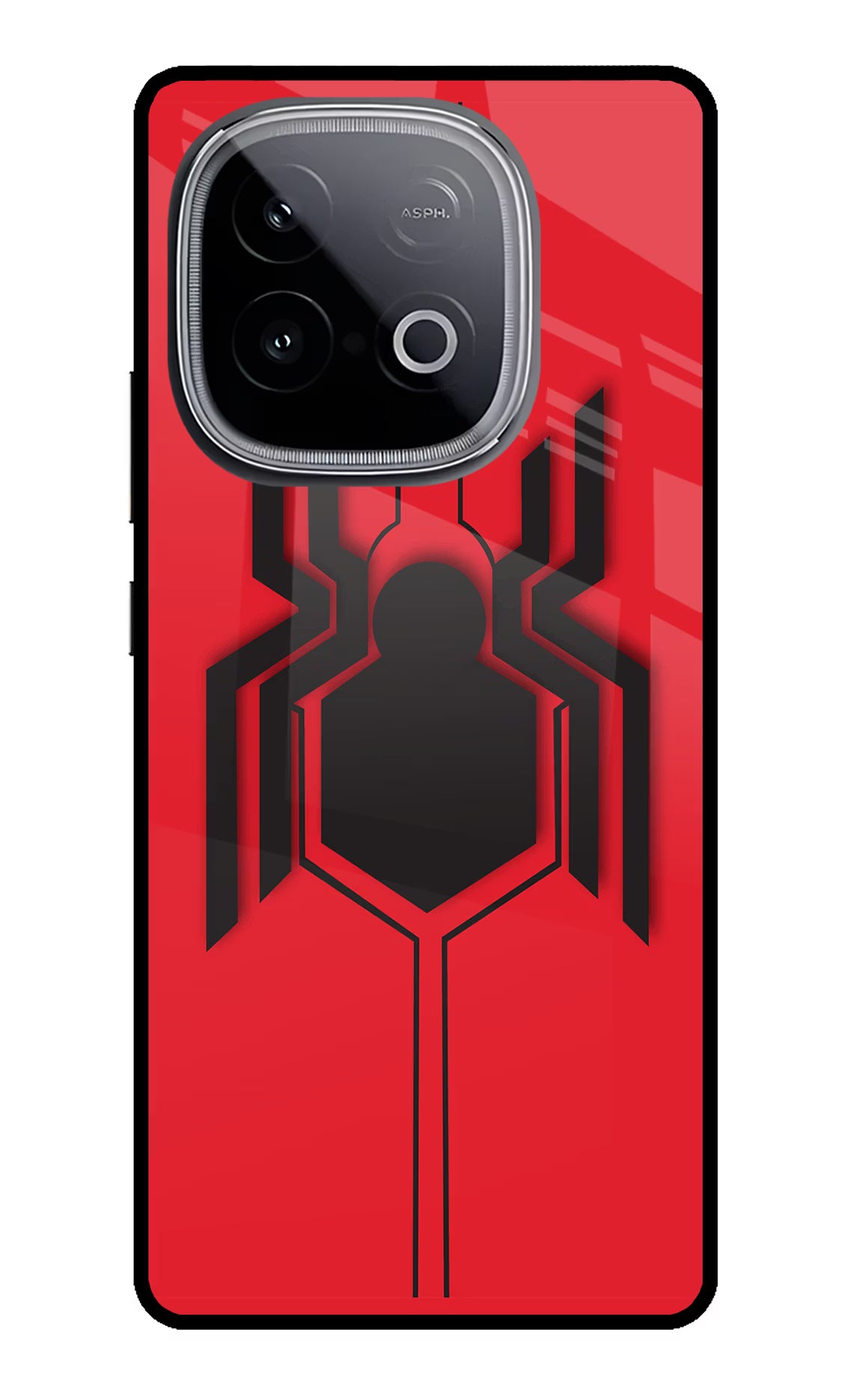 Spider iQOO Neo 10 Back Cover - Spider iQOO Neo 10 Glass Case Back Cover by Casekaro Spider iQOO Neo 10 Glass Case Back Cover by Casekaro