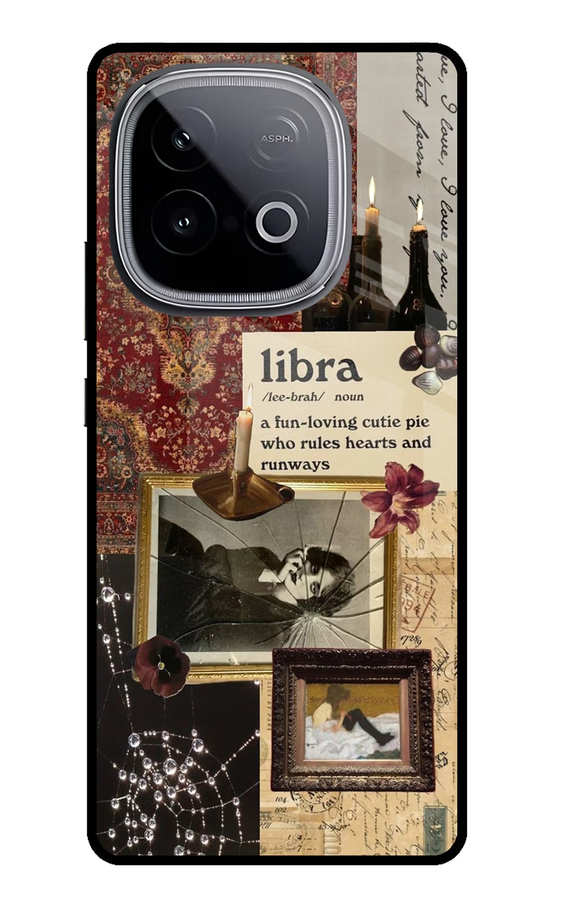 Libra Zodiac iQOO Neo 10 Glass Case - Libra Zodiac iQOO Neo 10 Glass Case Libra Zodiac iQOO Neo 10 Glass Case