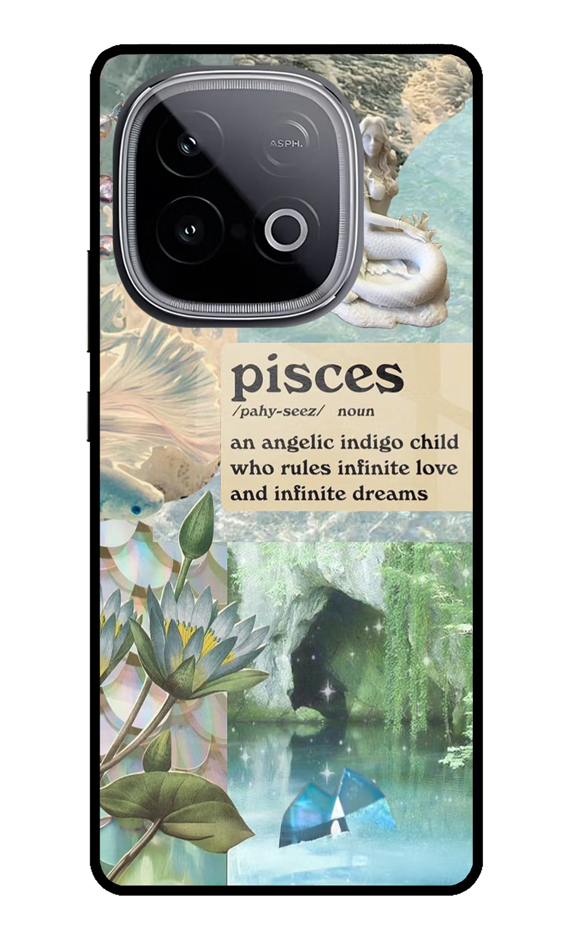 Pisces Zodiac iQOO Neo 10 Back Cover - Pisces Zodiac iQOO Neo 10 Glass Case Back Cover by Casekaro Pisces Zodiac iQOO Neo 10 Glass Case Back Cover by Casekaro
