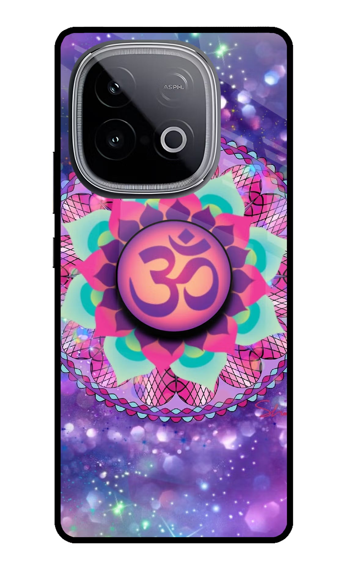 Om Purple iQOO Neo 10 Pop Case - Om Purple iQOO Neo 10 Pop Case by Casekaro Om Purple iQOO Neo 10 Pop Case by Casekaro