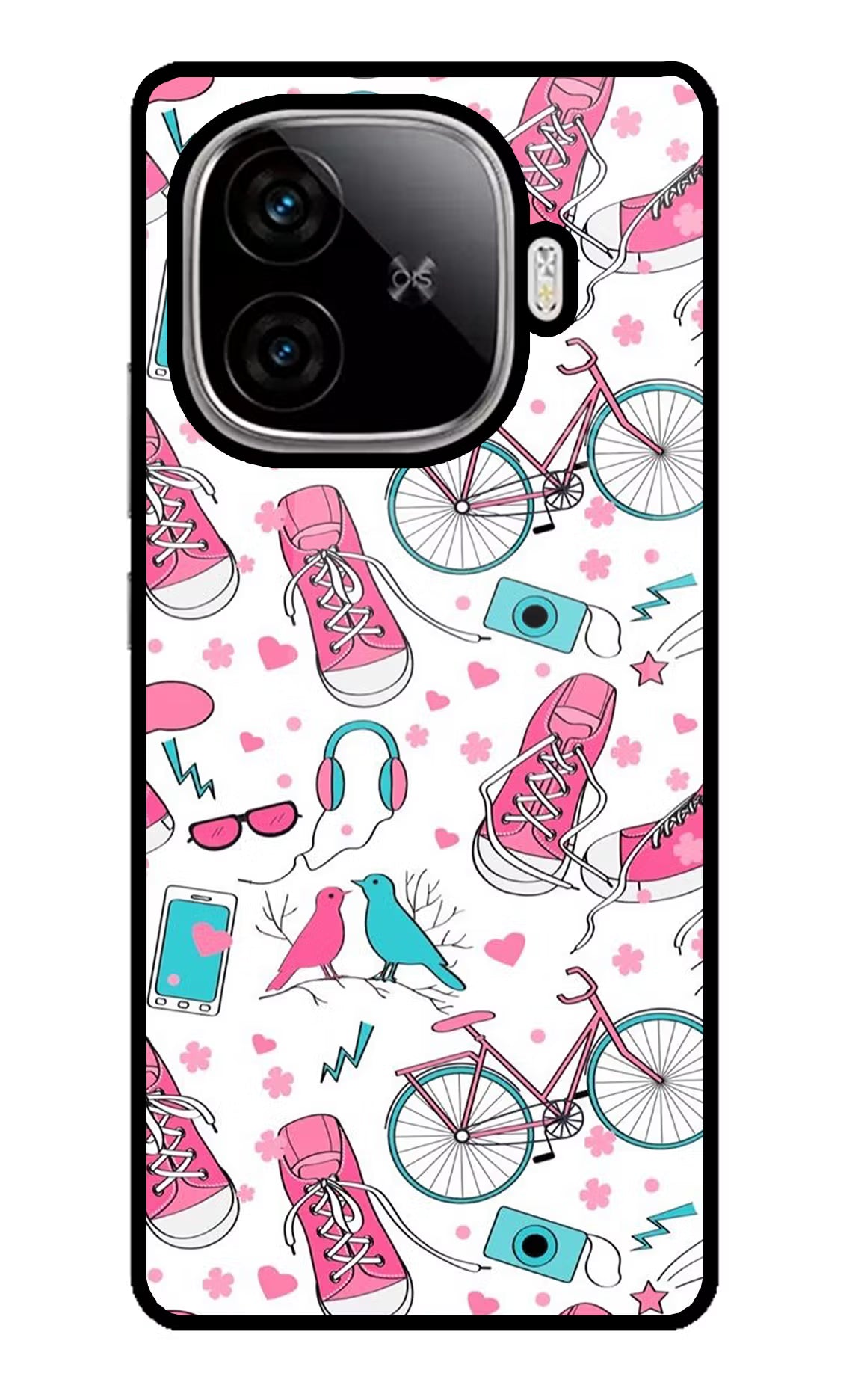 Artwork iQOO Neo 10R 5G Glass Case Back Cover by Casekaro