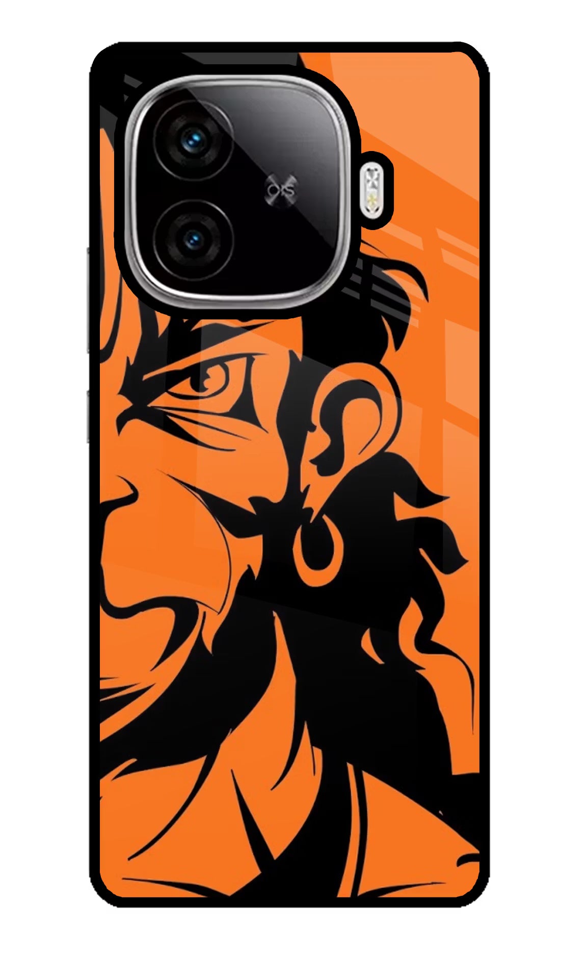 Hanuman iQOO Neo 10R 5G Back Cover - Hanuman iQOO Neo 10R 5G Glass Case Back Cover by Casekaro Hanuman iQOO Neo 10R 5G Glass Case Back Cover by Casekaro