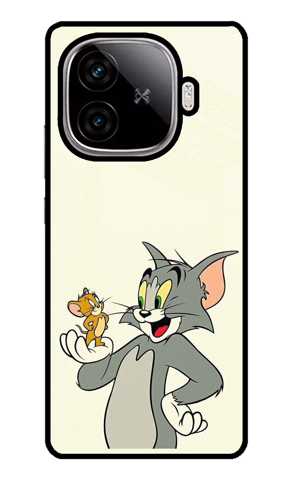 Tom & Jerry iQOO Neo 10R 5G Glass Case - Tom & Jerry iQOO Neo 10R 5G Glass Case Tom & Jerry iQOO Neo 10R 5G Glass Case