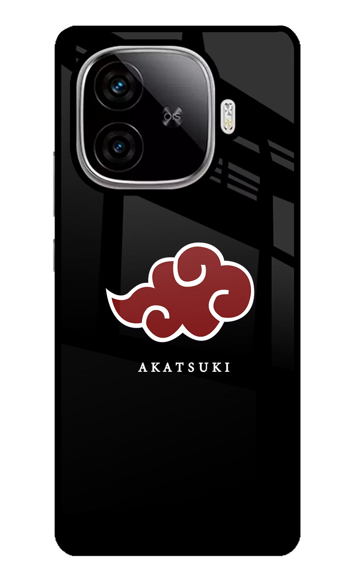 Akatsuki iQOO Neo 10R 5G Back Cover - Akatsuki iQOO Neo 10R 5G Glass Case Back Cover by Casekaro Akatsuki iQOO Neo 10R 5G Glass Case Back Cover by Casekaro