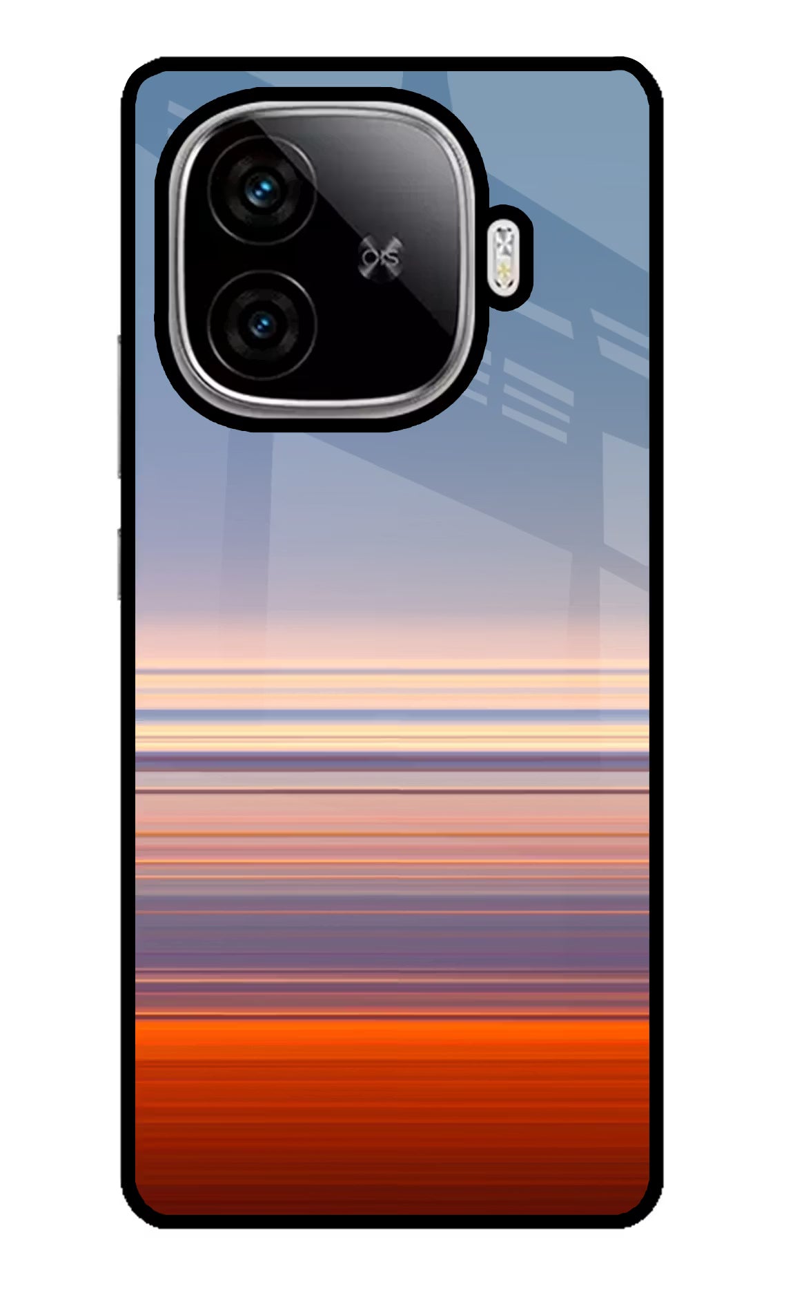 Morning Colors iQOO Neo 10R 5G Glass Case - Morning Colors iQOO Neo 10R 5G Glass Case Morning Colors iQOO Neo 10R 5G Glass Case