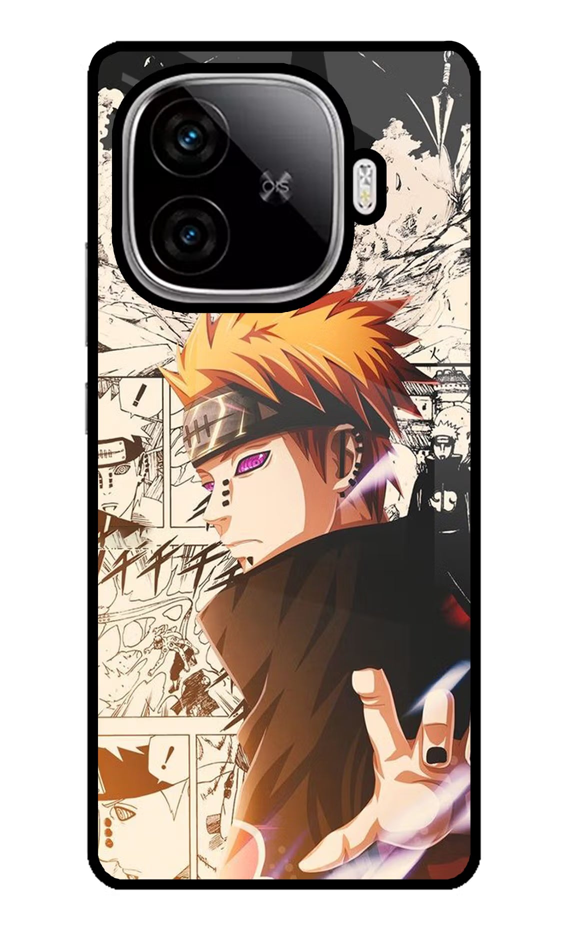 Pain Anime iQOO Neo 10R 5G Glass Case - Pain Anime iQOO Neo 10R 5G Glass Case Pain Anime iQOO Neo 10R 5G Glass Case