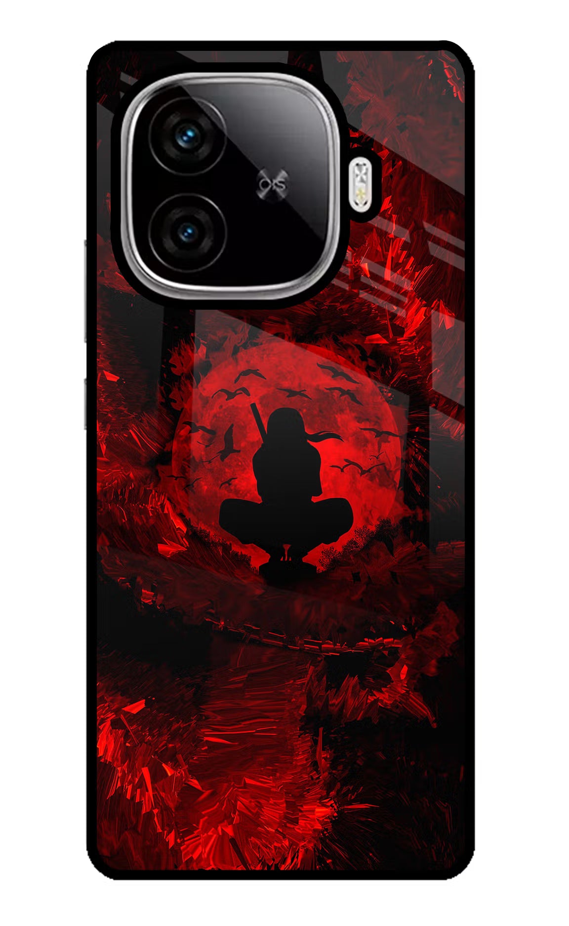Itachi Uchiha iQOO Neo 10R 5G Glass Case - Itachi Uchiha iQOO Neo 10R 5G Glass Case Itachi Uchiha iQOO Neo 10R 5G Glass Case