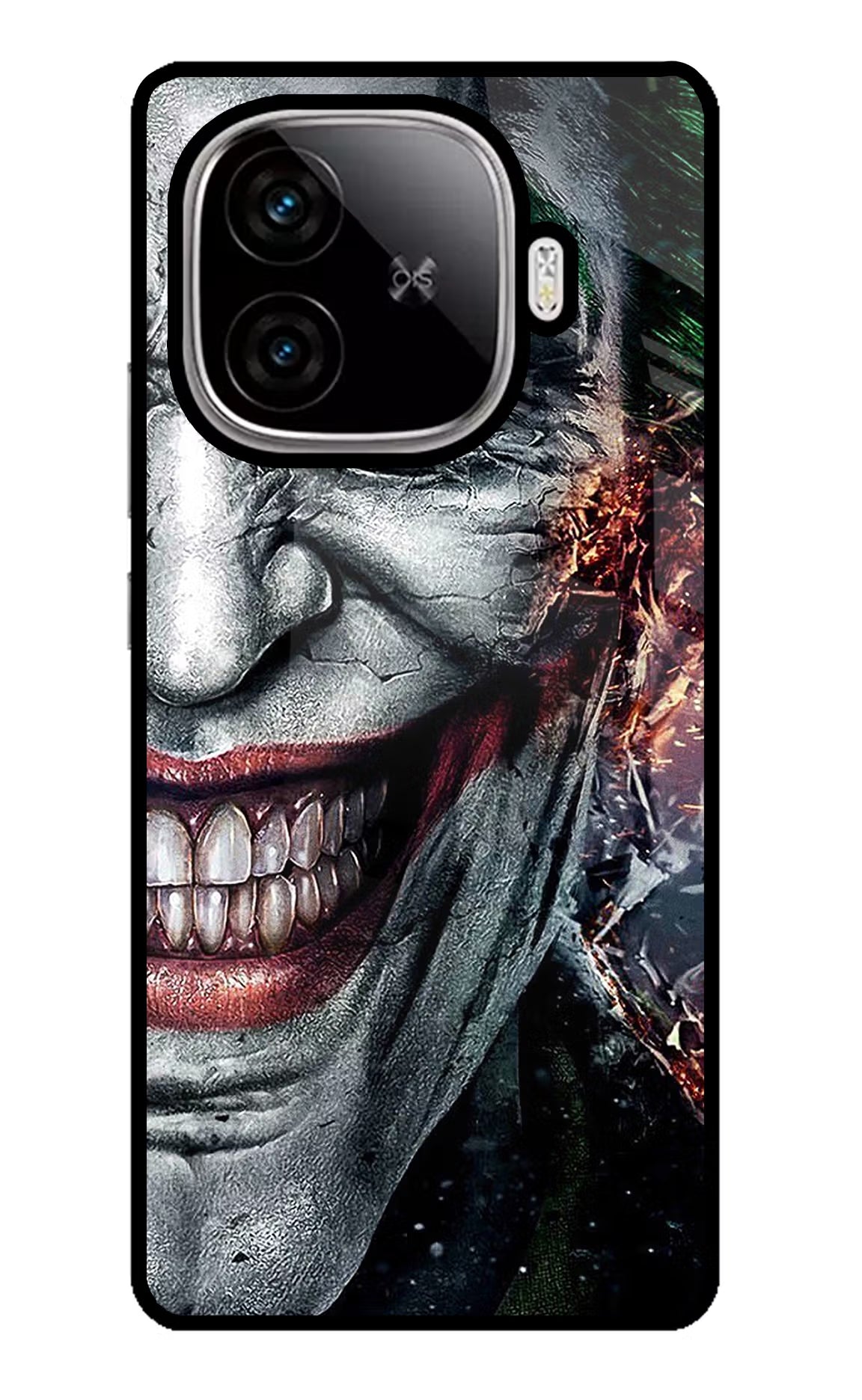 Joker Cam iQOO Neo 10R 5G Back Cover - Joker Cam iQOO Neo 10R 5G Glass Case Back Cover by Casekaro Joker Cam iQOO Neo 10R 5G Glass Case Back Cover by Casekaro