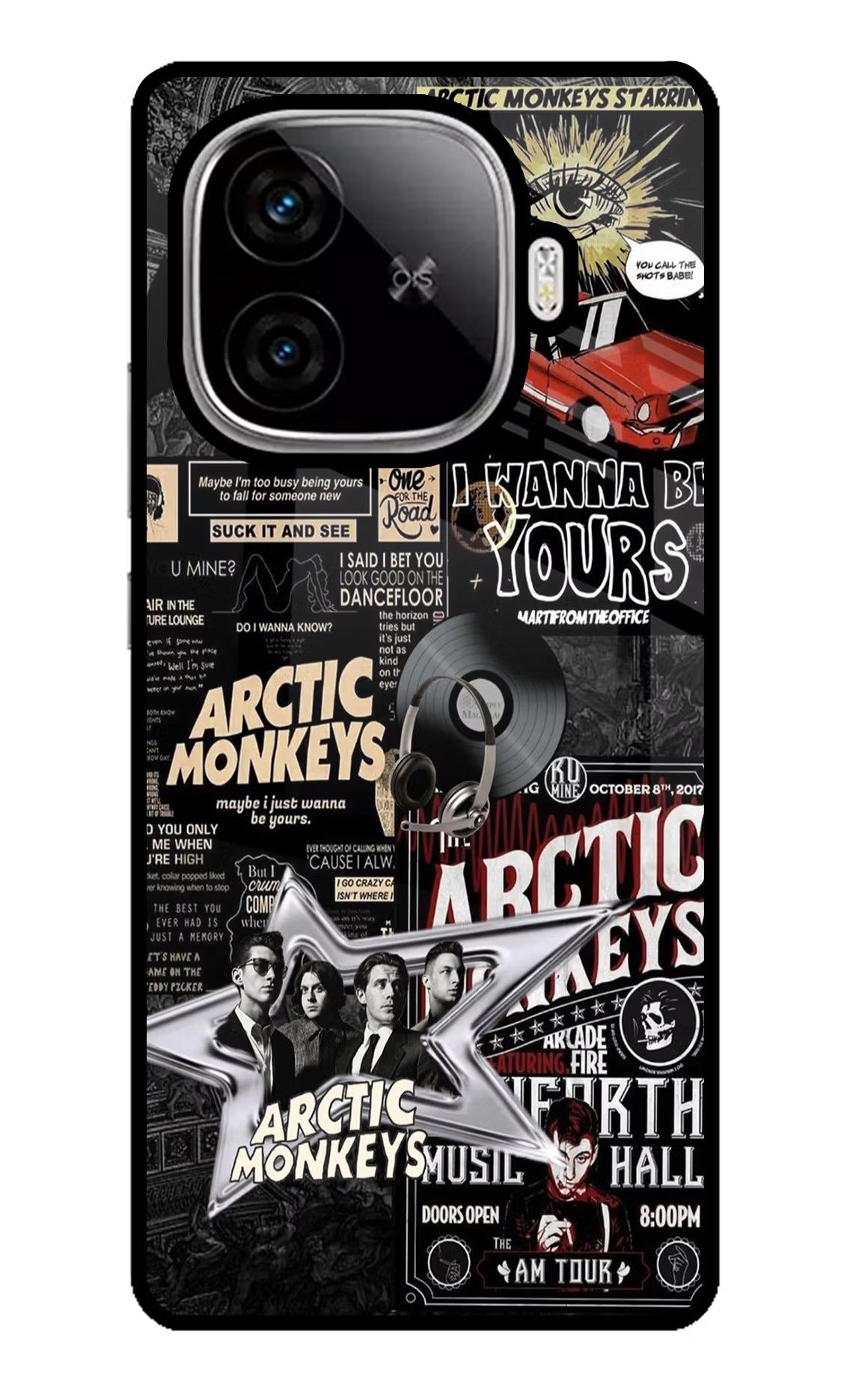 Arctic Monkeys iQOO Neo 10R 5G Glass Case - Arctic Monkeys iQOO Neo 10R 5G Glass Case Arctic Monkeys iQOO Neo 10R 5G Glass Case