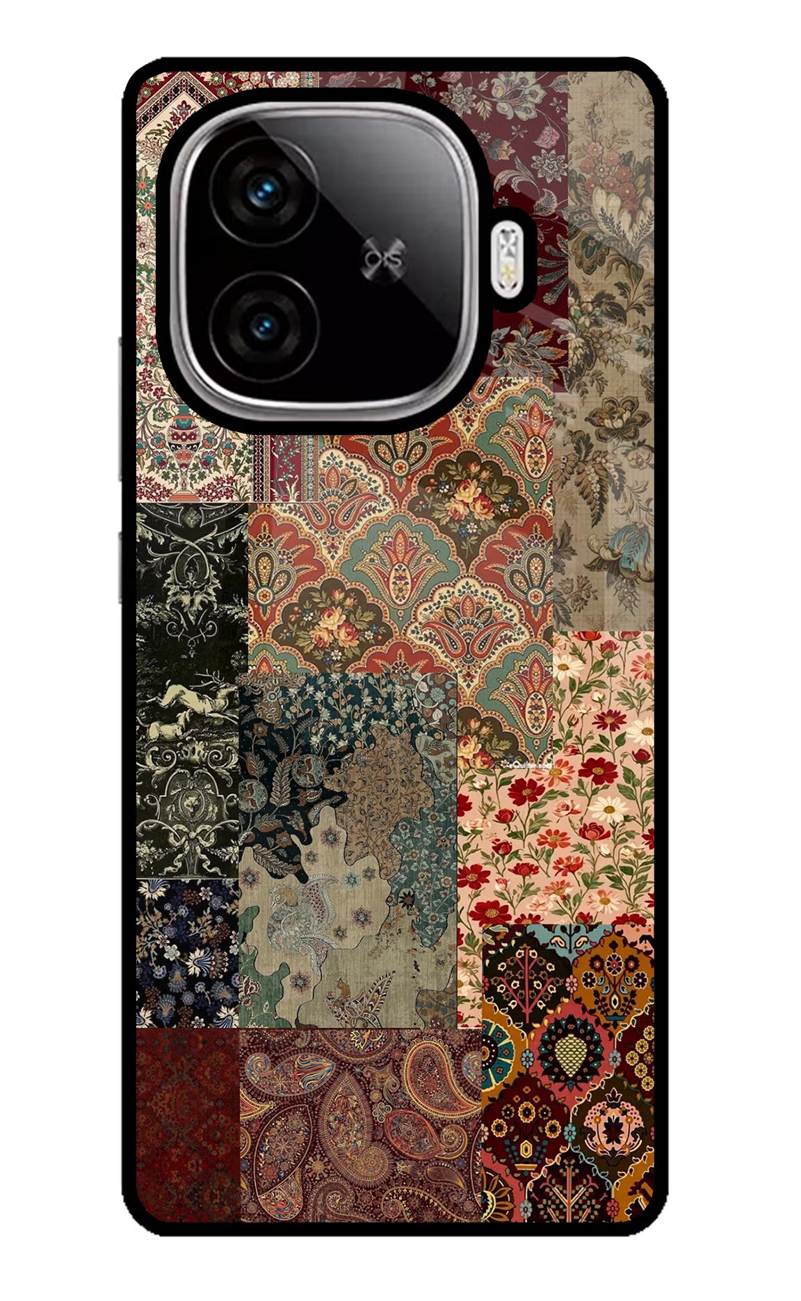 Desi Print iQOO Neo 10R 5G Glass Case Back Cover by Casekaro