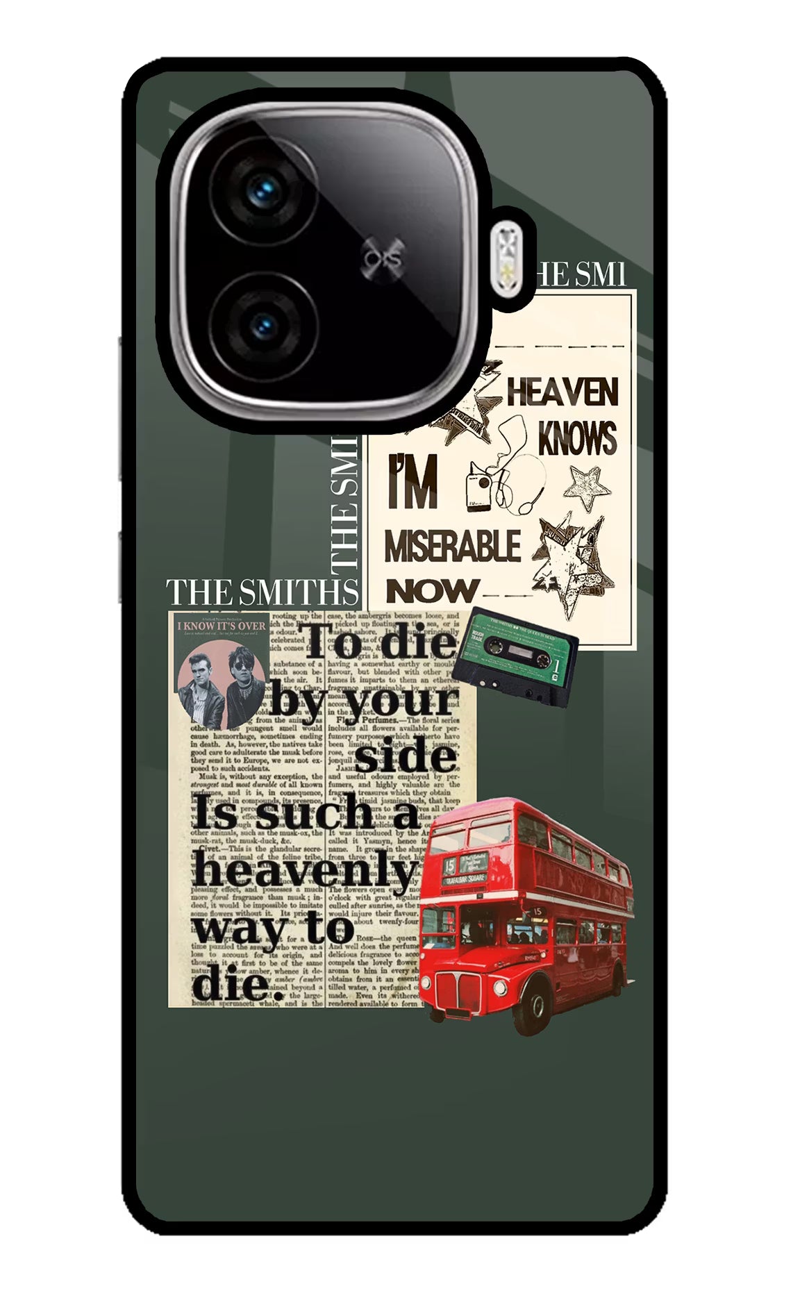 The Smiths iQOO Neo 10R 5G Glass Case Back Cover by Casekaro
