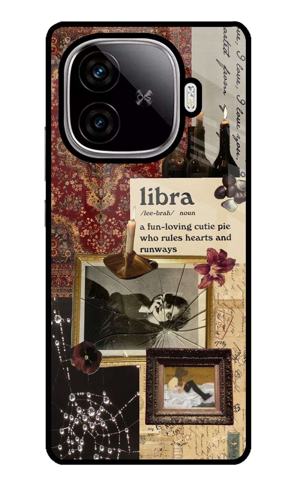 Libra Zodiac iQOO Neo 10R 5G Back Cover - Libra Zodiac iQOO Neo 10R 5G Glass Case Back Cover by Casekaro Libra Zodiac iQOO Neo 10R 5G Glass Case Back Cover by Casekaro