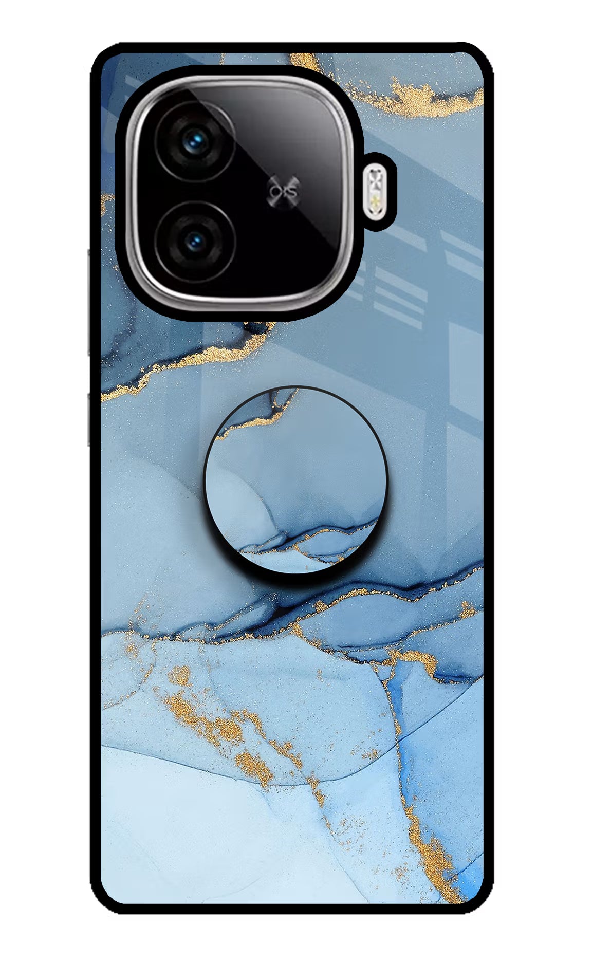 Blue Marble iQOO Neo 10R 5G Pop Case - Blue Marble iQOO Neo 10R 5G Pop Case by Casekaro Blue Marble iQOO Neo 10R 5G Pop Case by Casekaro