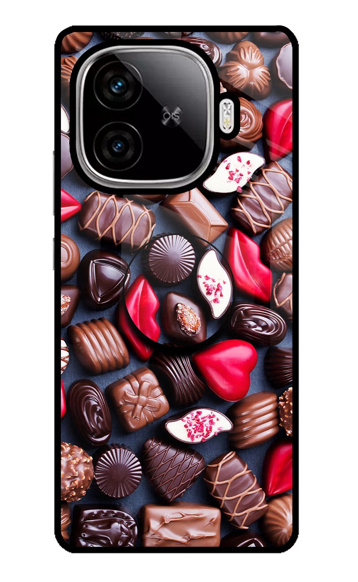 Chocolates iQOO Neo 10R 5G Pop Case - Chocolates iQOO Neo 10R 5G Pop Case by Casekaro Chocolates iQOO Neo 10R 5G Pop Case by Casekaro
