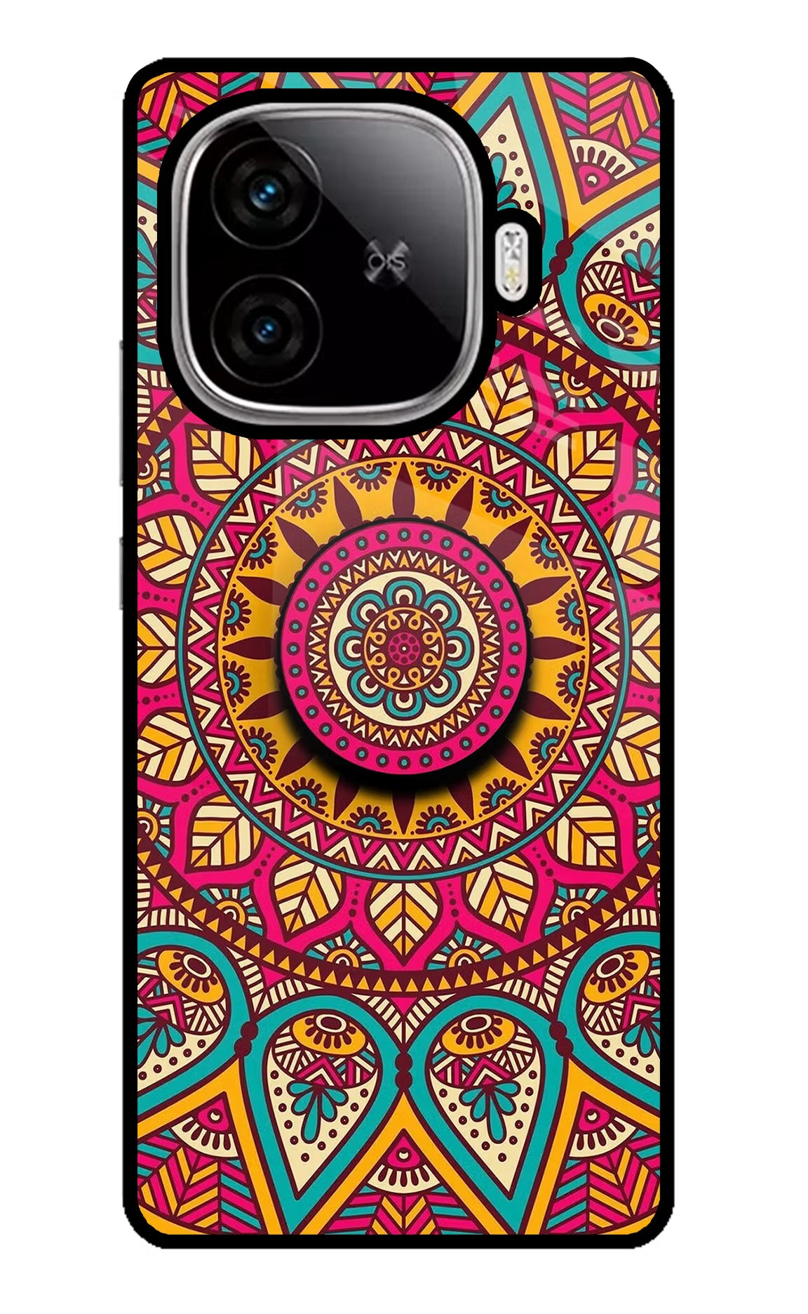 Mandala iQOO Neo 10R 5G Pop Case - Mandala iQOO Neo 10R 5G Pop Case by Casekaro Mandala iQOO Neo 10R 5G Pop Case by Casekaro