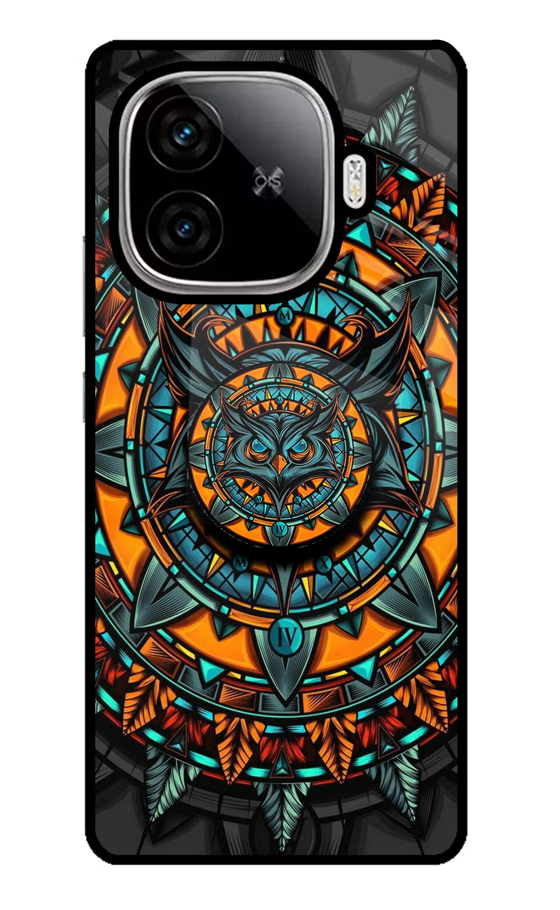 Angry Owl iQOO Neo 10R 5G Pop Case - Angry Owl iQOO Neo 10R 5G Pop Case by Casekaro Angry Owl iQOO Neo 10R 5G Pop Case by Casekaro