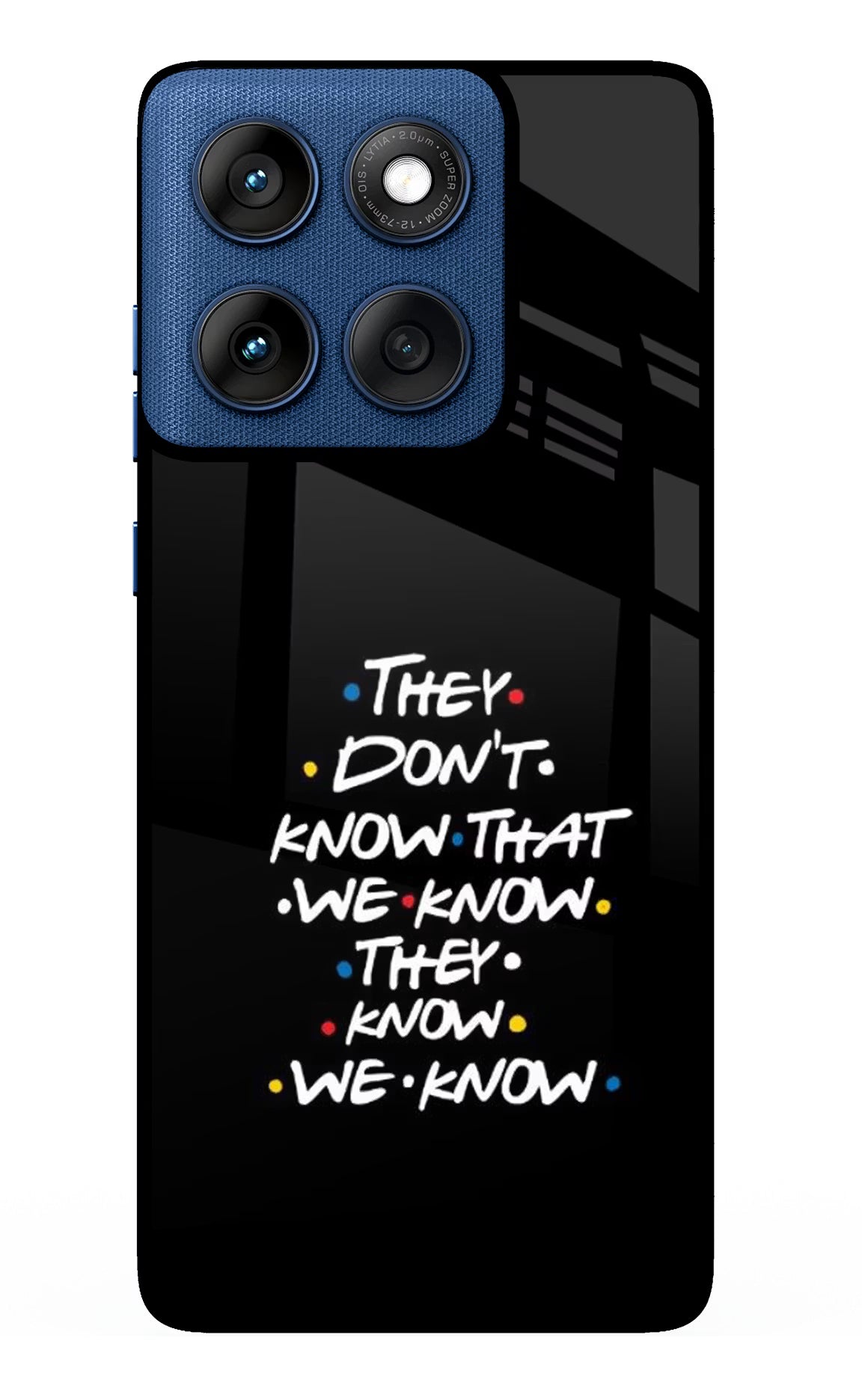 FRIENDS Dialogue Moto Edge 60 Glass Case - FRIENDS Dialogue Moto Edge 60 Glass Case FRIENDS Dialogue Moto Edge 60 Glass Case