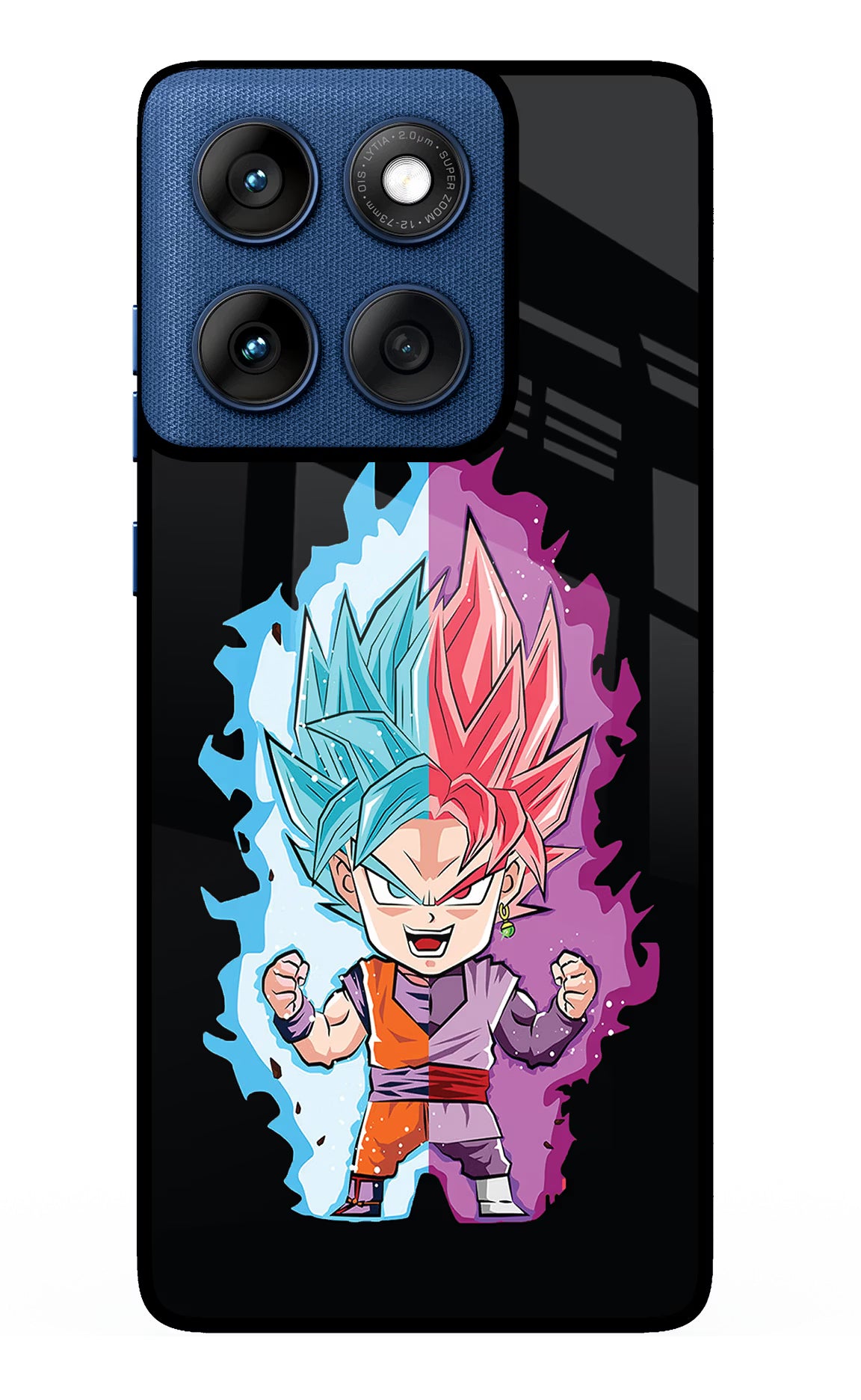 Chota Goku Moto Edge 60 Glass Case - Chota Goku Moto Edge 60 Glass Case Chota Goku Moto Edge 60 Glass Case