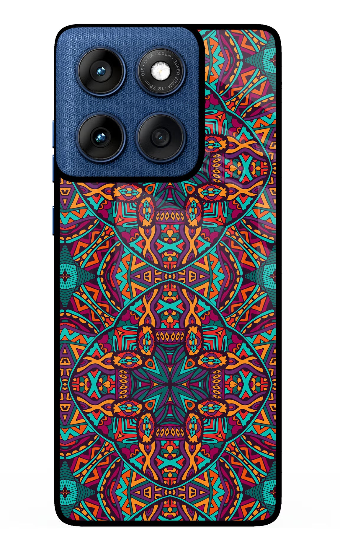 Colour Mandala Moto Edge 60 Glass Case - Colour Mandala Moto Edge 60 Glass Case Colour Mandala Moto Edge 60 Glass Case