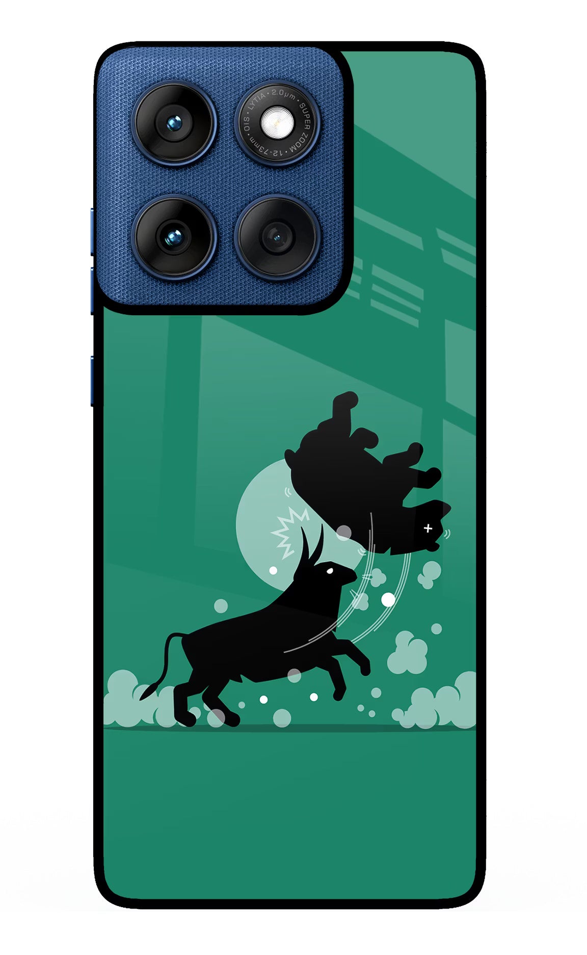 Bull Conqueror Moto Edge 60 Glass Case - Bull Conqueror Moto Edge 60 Glass Case Bull Conqueror Moto Edge 60 Glass Case