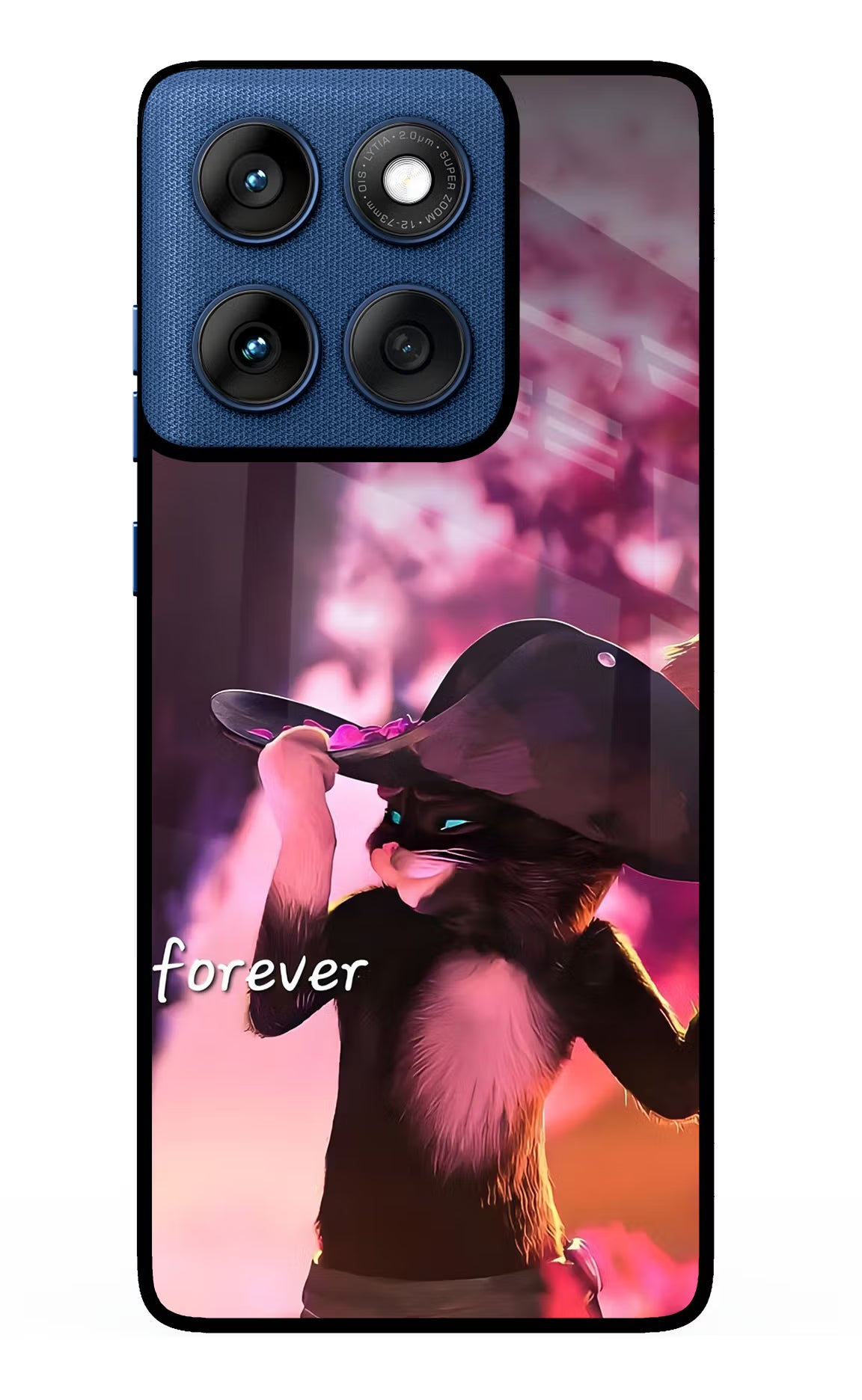 Forever Cat Moto Edge 60 Glass Case - Forever Cat Moto Edge 60 Glass Case Forever Cat Moto Edge 60 Glass Case
