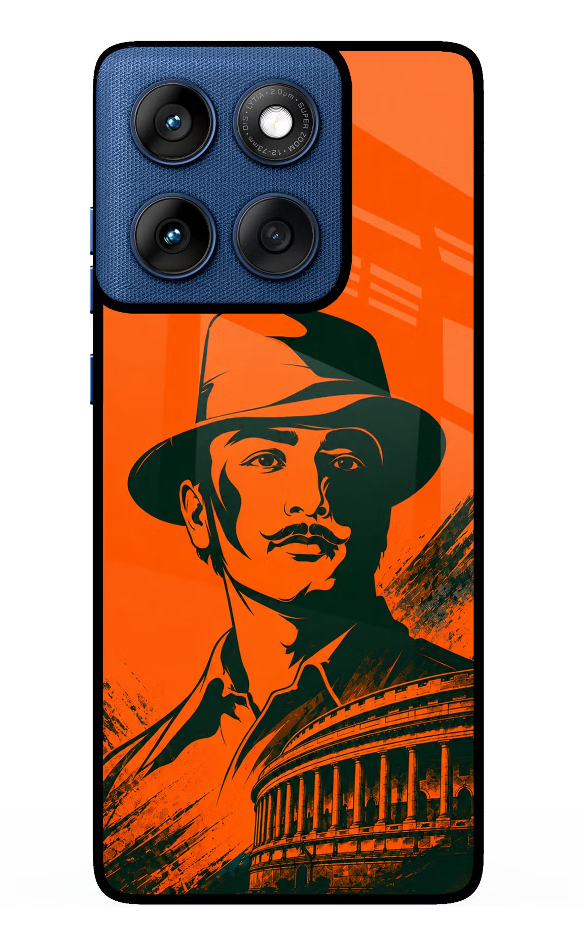 Bhagat Singh Legacy Moto Edge 60 Glass Case - Bhagat Singh Legacy Moto Edge 60 Glass Case Bhagat Singh Legacy Moto Edge 60 Glass Case