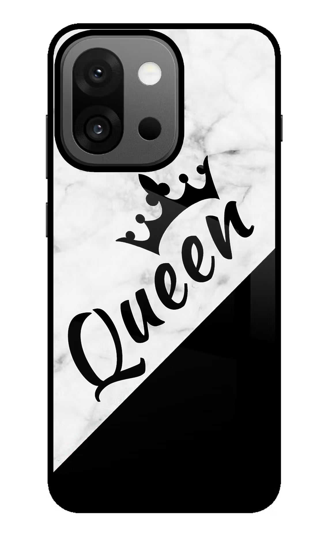 Queen OnePlus 13s Back Cover - Queen OnePlus 13s Glass Case Back Cover by Casekaro Queen OnePlus 13s Glass Case Back Cover by Casekaro