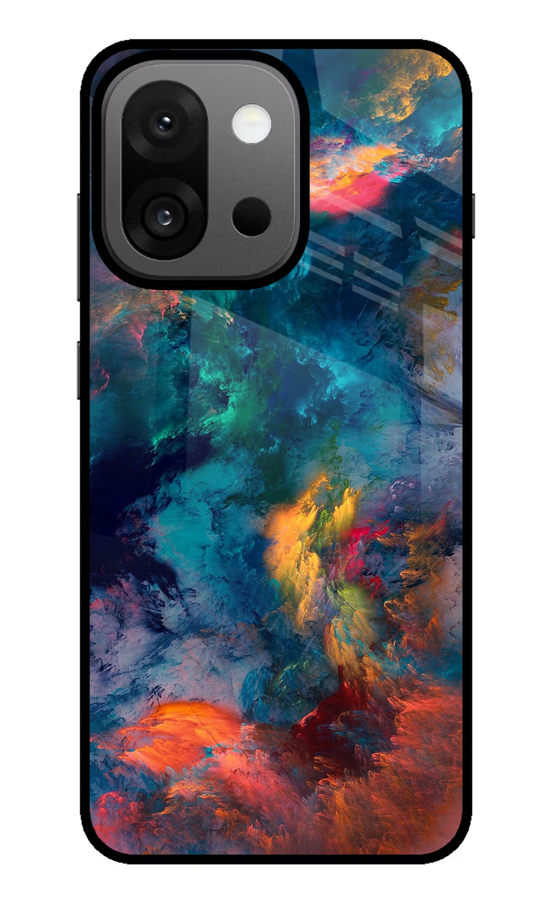 Artwork Paint OnePlus 13s Back Cover - Artwork Paint OnePlus 13s Glass Case Back Cover by Casekaro Artwork Paint OnePlus 13s Glass Case Back Cover by Casekaro