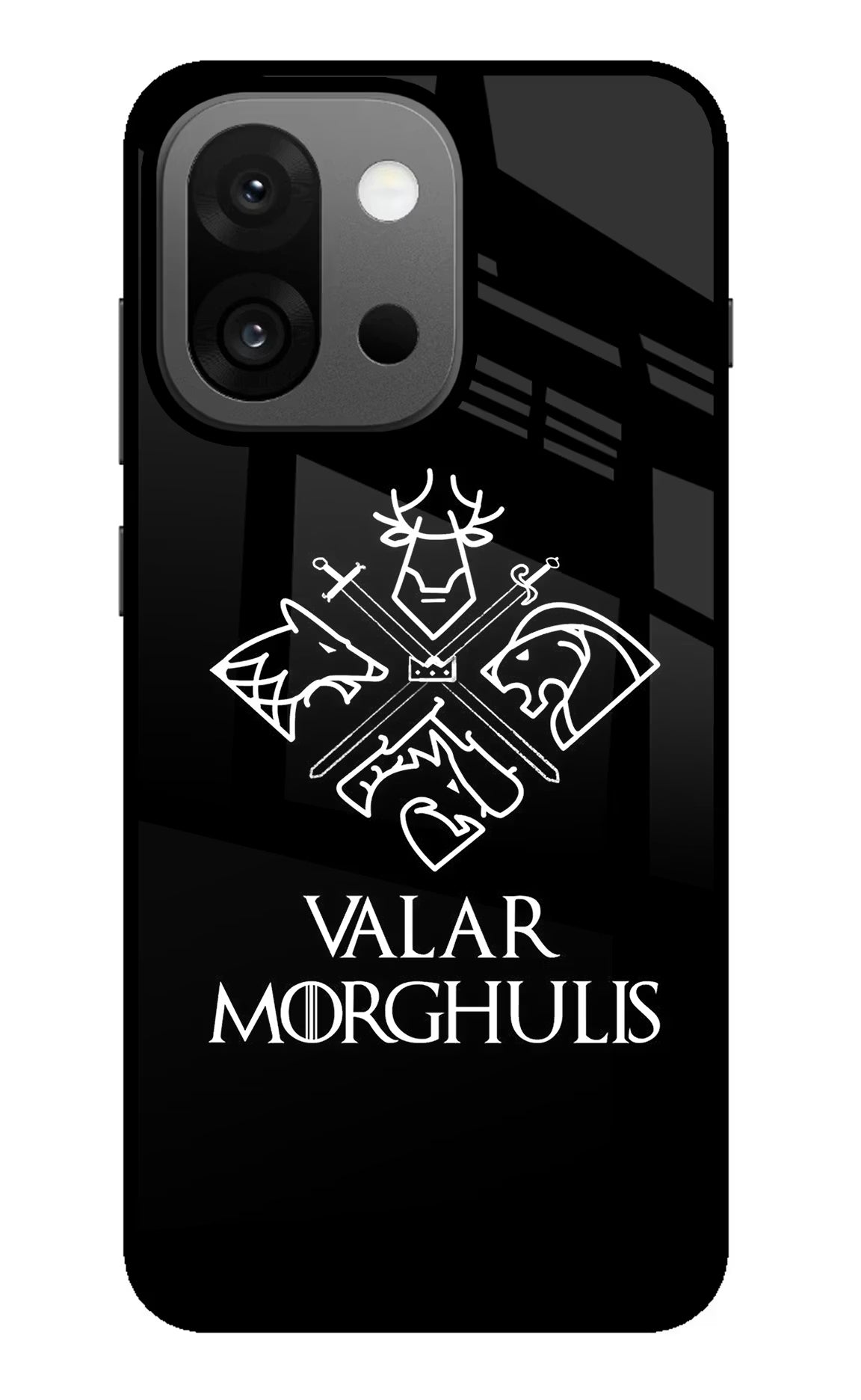 Valar Morghulis | Game Of Thrones OnePlus 13s Back Cover - Valar Morghulis | Game Of Thrones OnePlus 13s Glass Case Back Cover by Casekaro Valar Morghulis | Game Of Thrones OnePlus 13s Glass Case Back Cover by Casekaro