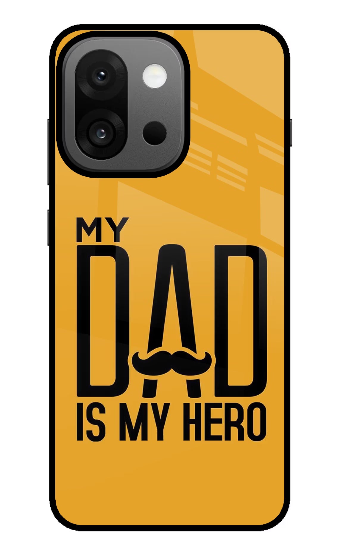 My Dad Is My Hero OnePlus 13s Back Cover - My Dad Is My Hero OnePlus 13s Glass Case Back Cover by Casekaro My Dad Is My Hero OnePlus 13s Glass Case Back Cover by Casekaro