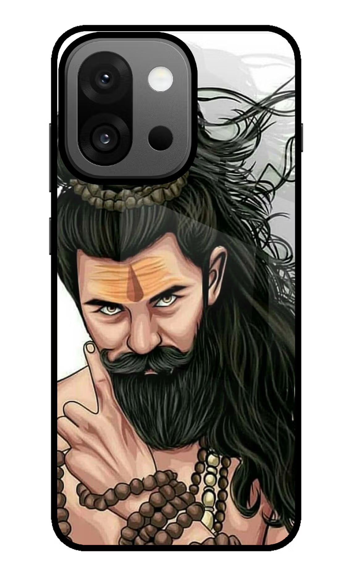 Mahadev OnePlus 13s Back Cover - Mahadev OnePlus 13s Glass Case Back Cover by Casekaro Mahadev OnePlus 13s Glass Case Back Cover by Casekaro