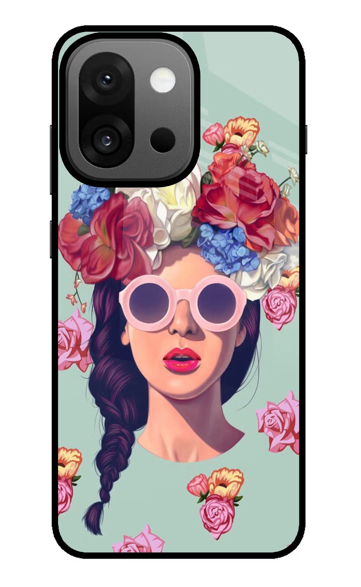 Pretty Girl OnePlus 13s Back Cover - Pretty Girl OnePlus 13s Glass Case Back Cover by Casekaro Pretty Girl OnePlus 13s Glass Case Back Cover by Casekaro