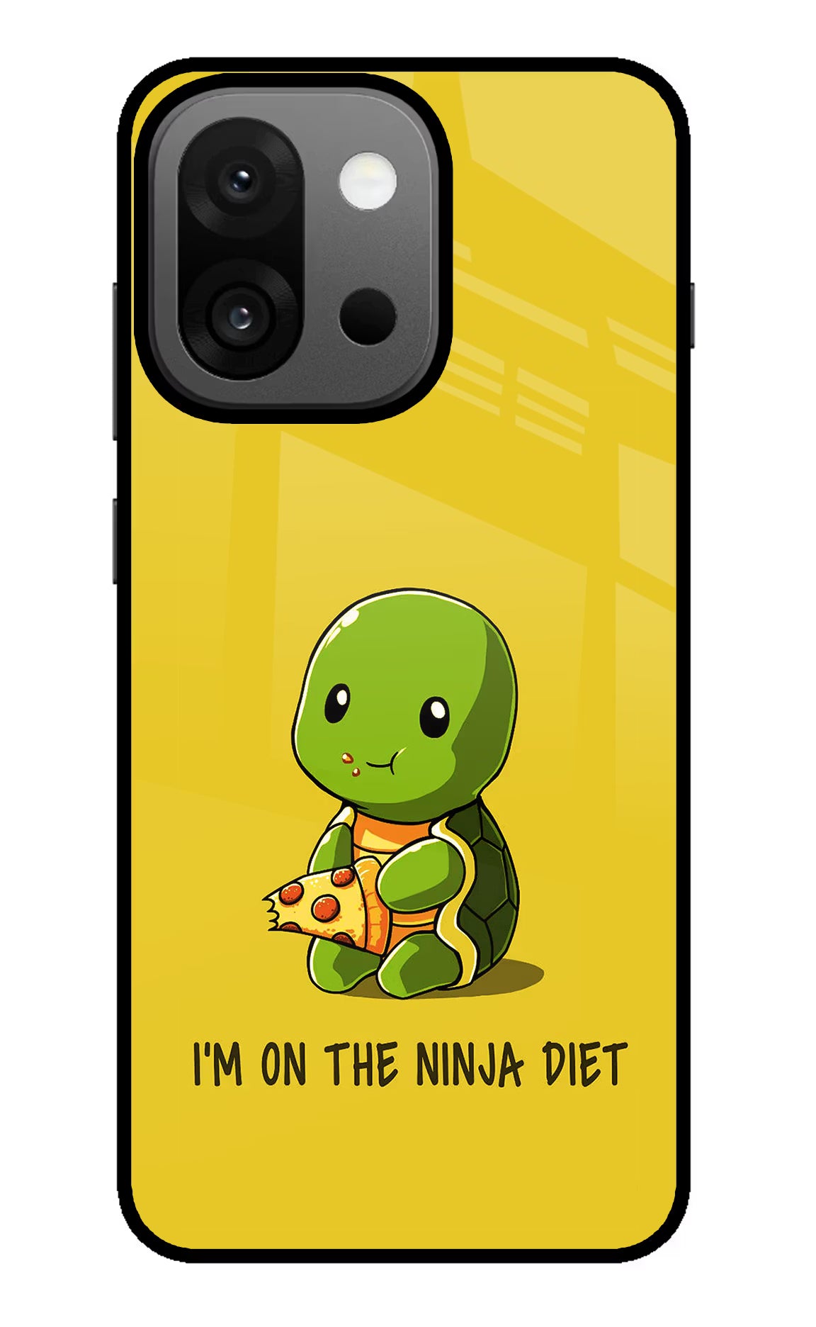 I'm on Ninja Diet OnePlus 13s Back Cover - I'm on Ninja Diet OnePlus 13s Glass Case Back Cover by Casekaro I'm on Ninja Diet OnePlus 13s Glass Case Back Cover by Casekaro