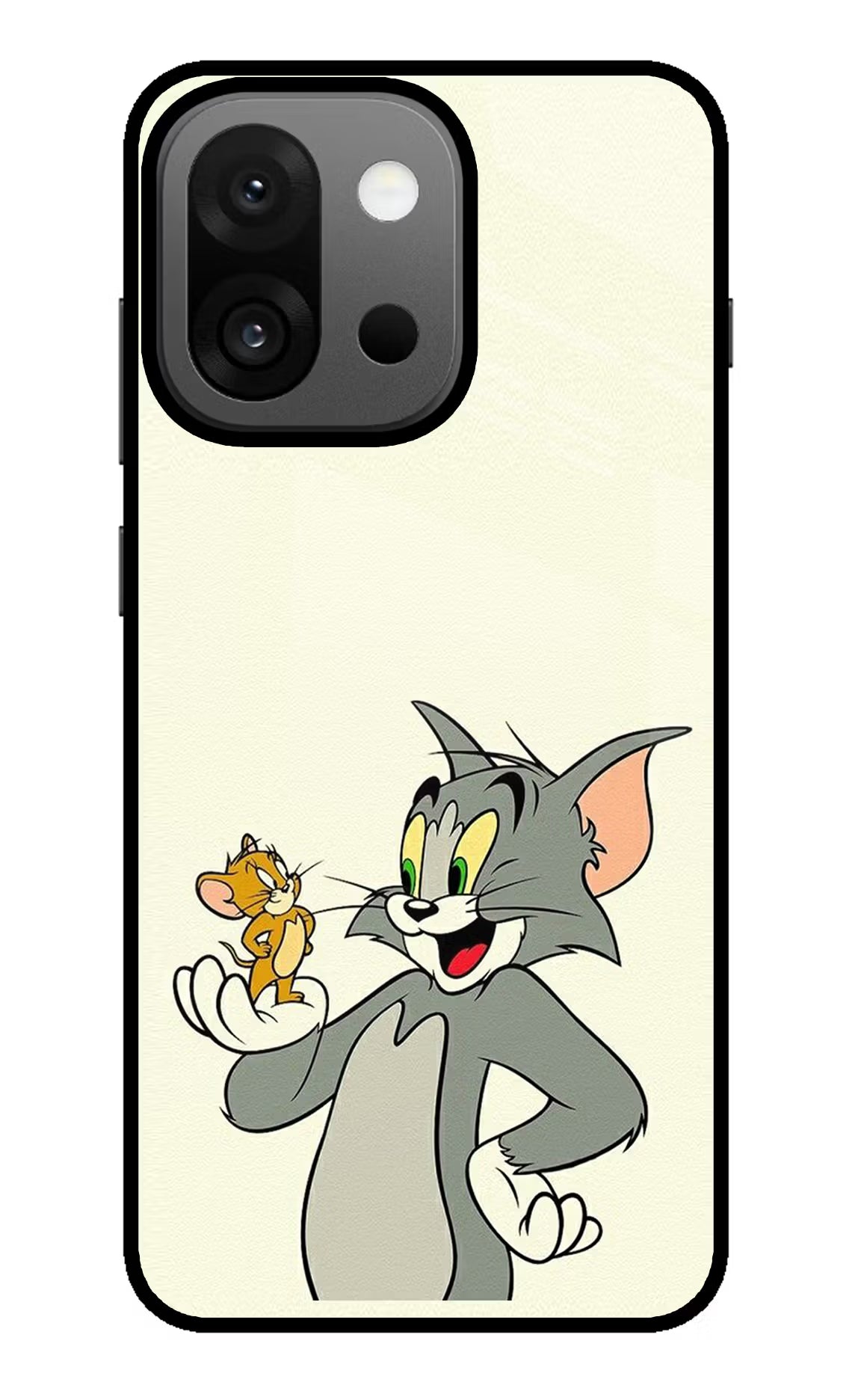Tom & Jerry OnePlus 13s Back Cover - Tom & Jerry OnePlus 13s Glass Case Back Cover by Casekaro Tom & Jerry OnePlus 13s Glass Case Back Cover by Casekaro