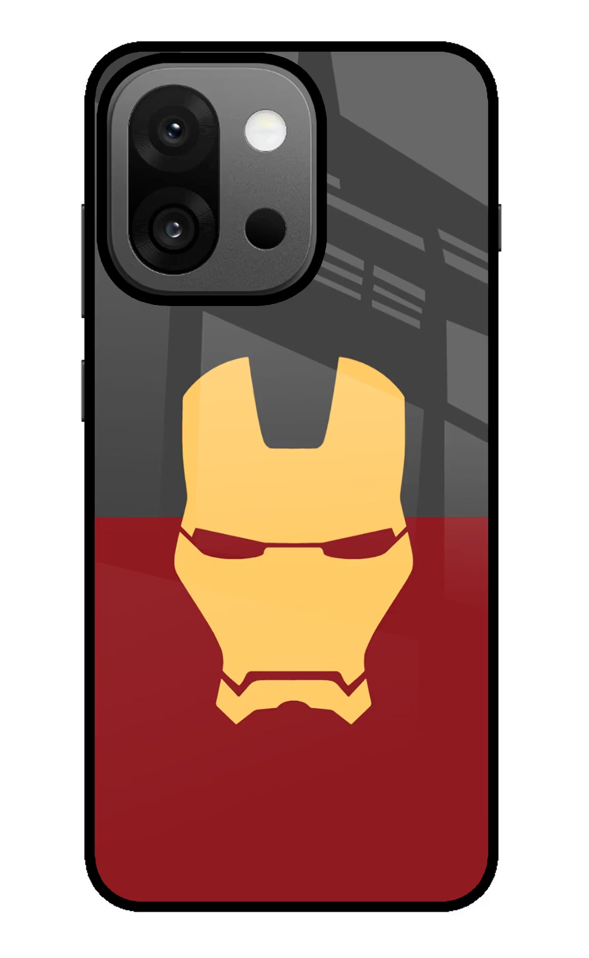 Ironman OnePlus 13s Back Cover - Ironman OnePlus 13s Glass Case Back Cover by Casekaro Ironman OnePlus 13s Glass Case Back Cover by Casekaro