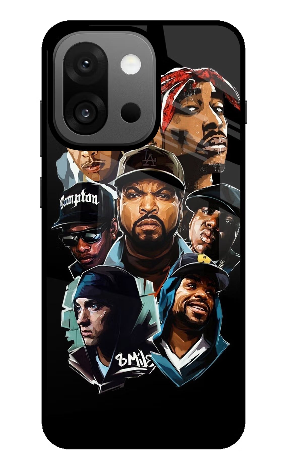 Rappers OnePlus 13s Back Cover - Rappers OnePlus 13s Glass Case Back Cover by Casekaro Rappers OnePlus 13s Glass Case Back Cover by Casekaro