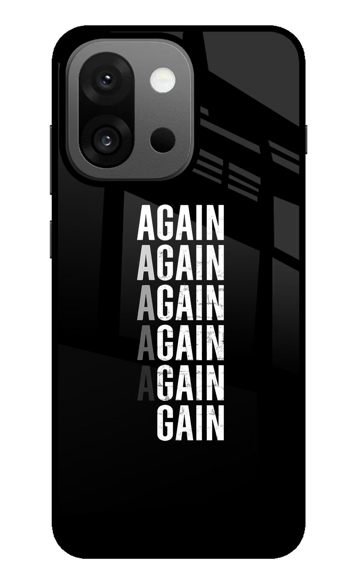 Again Again Gain OnePlus 13s Glass Case - Again Again Gain OnePlus 13s Glass Case Again Again Gain OnePlus 13s Glass Case