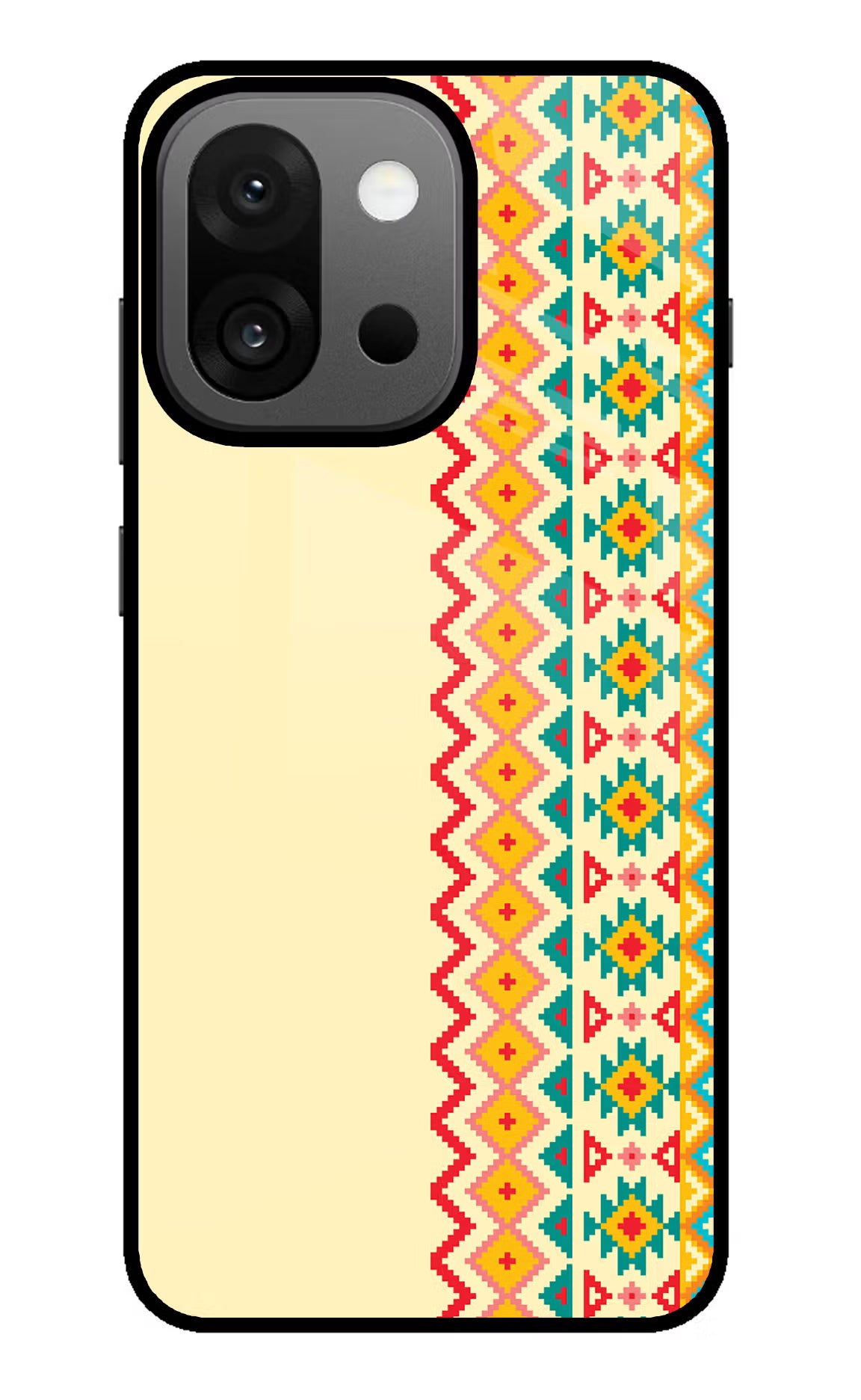 Ethnic Seamless OnePlus 13s Glass Case - Ethnic Seamless OnePlus 13s Glass Case Ethnic Seamless OnePlus 13s Glass Case