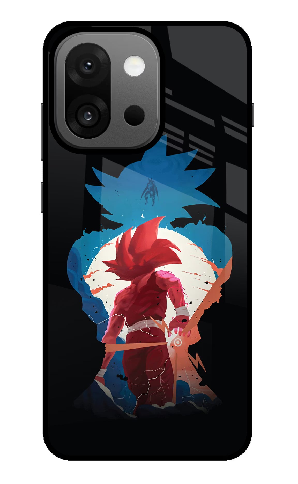 Goku OnePlus 13s Back Cover - Goku OnePlus 13s Glass Case Back Cover by Casekaro Goku OnePlus 13s Glass Case Back Cover by Casekaro